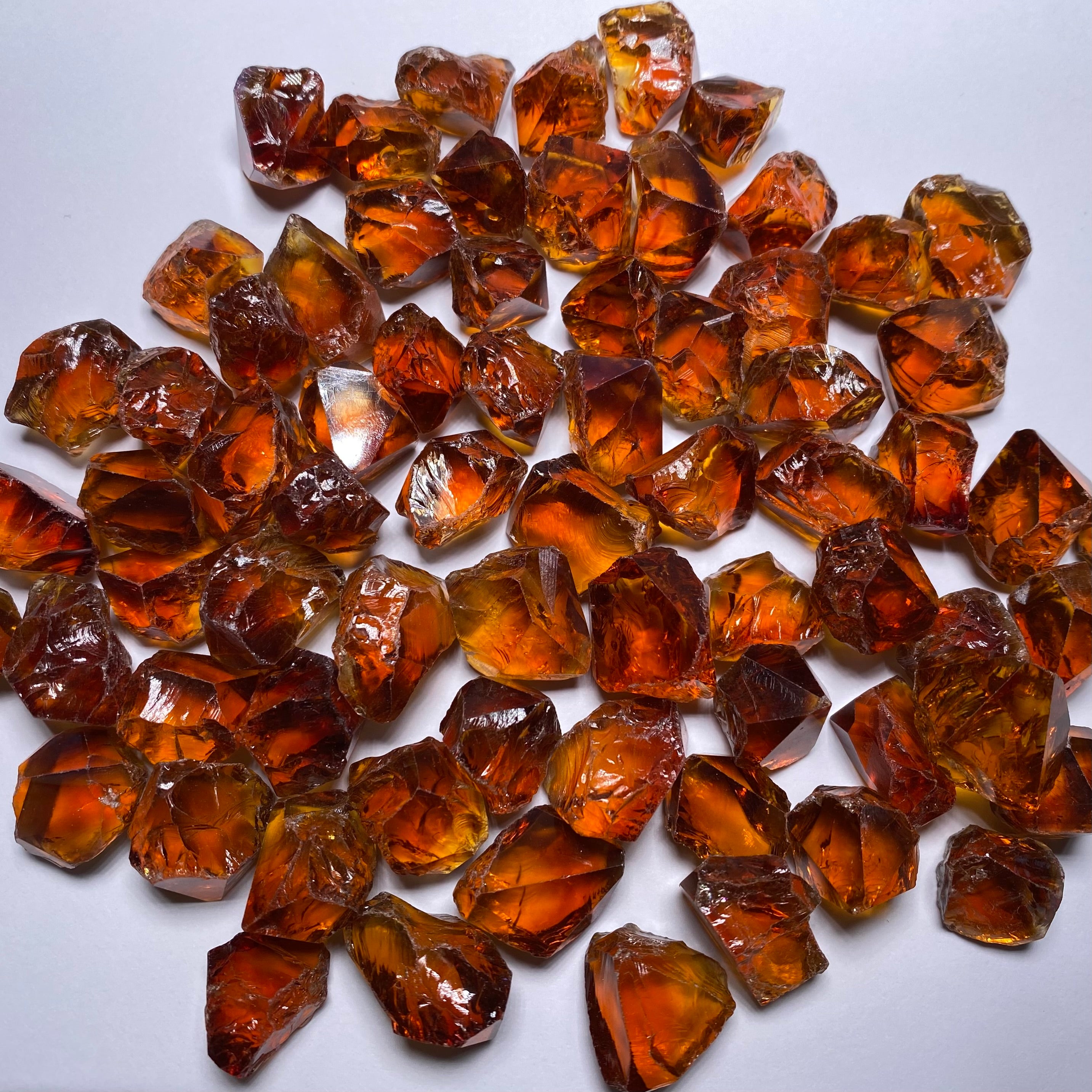 Imperial Flame Citrine - Brazil (Bulk)