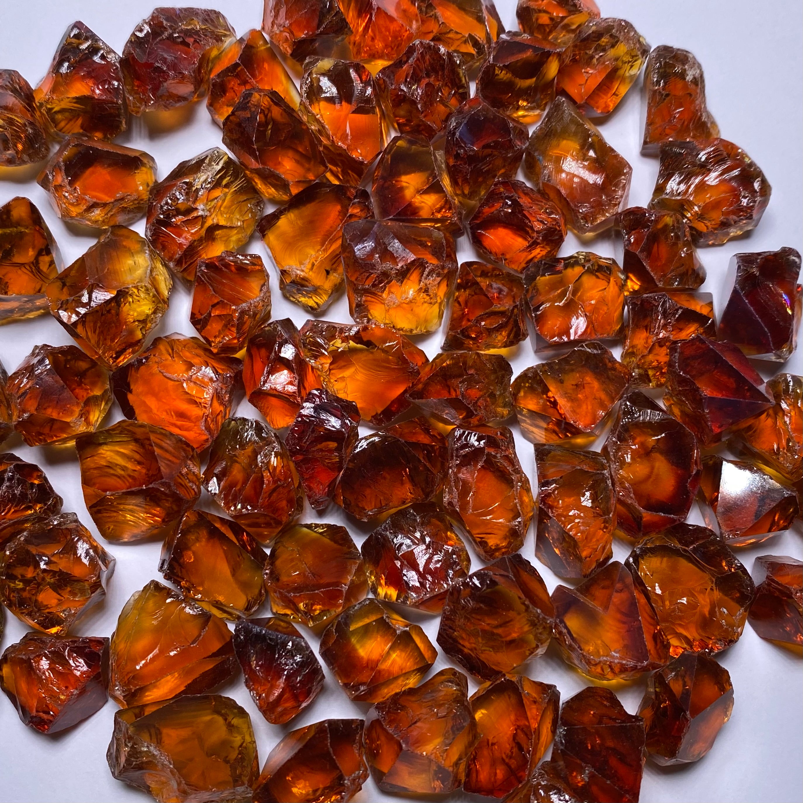 Imperial Flame Citrine - Brazil (Bulk)