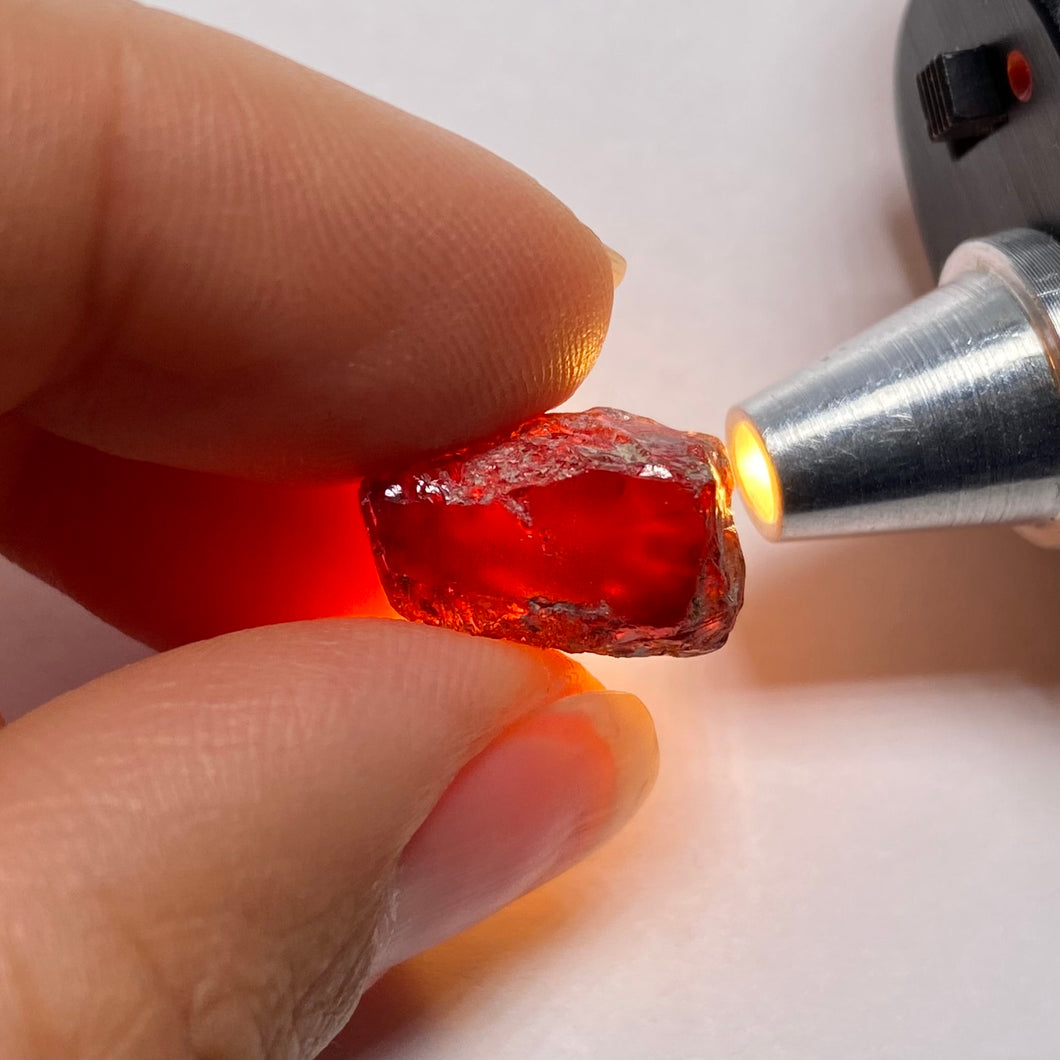 Red Zircon - Tanzania