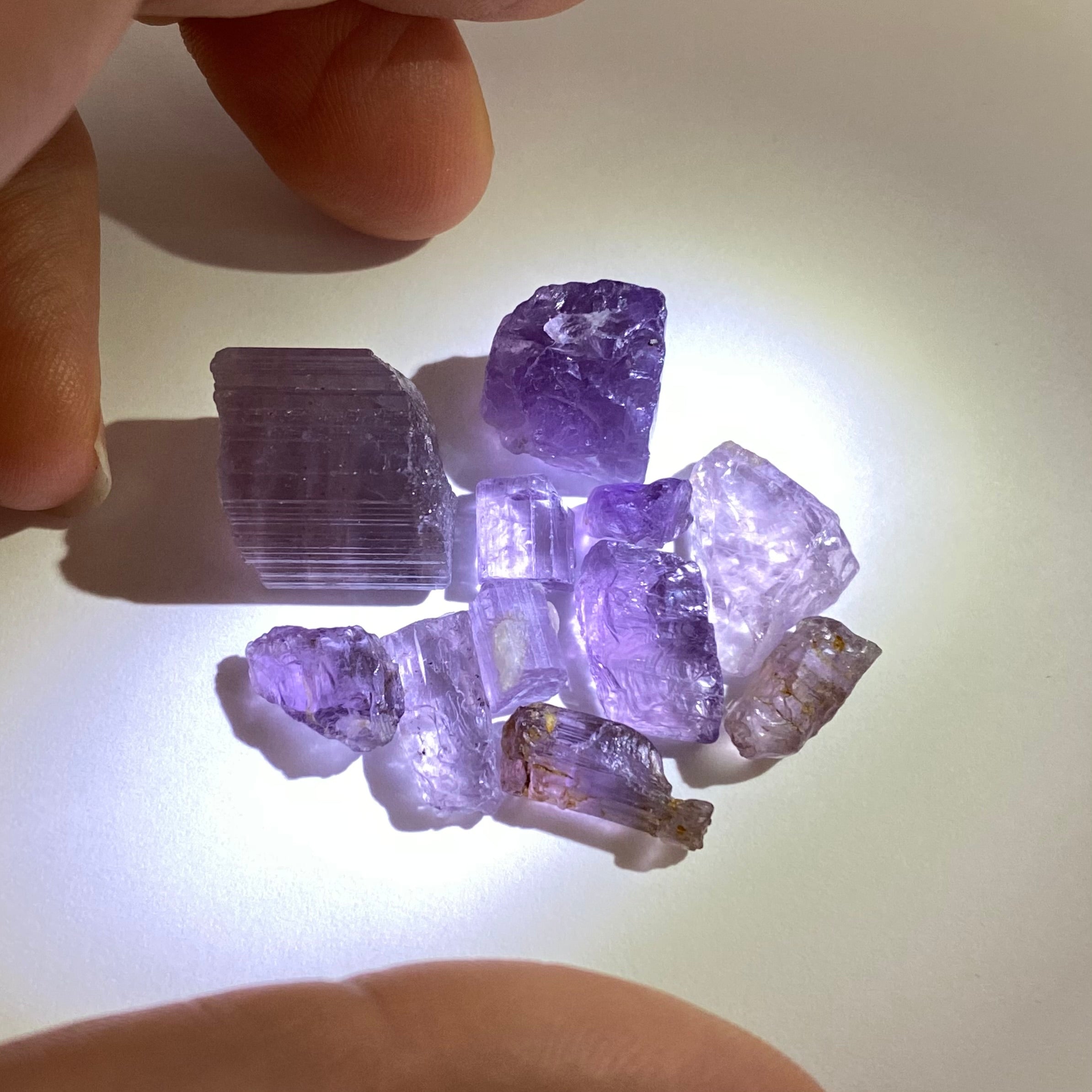Purple Scapolite - Pamir Mountains, Tajikistan