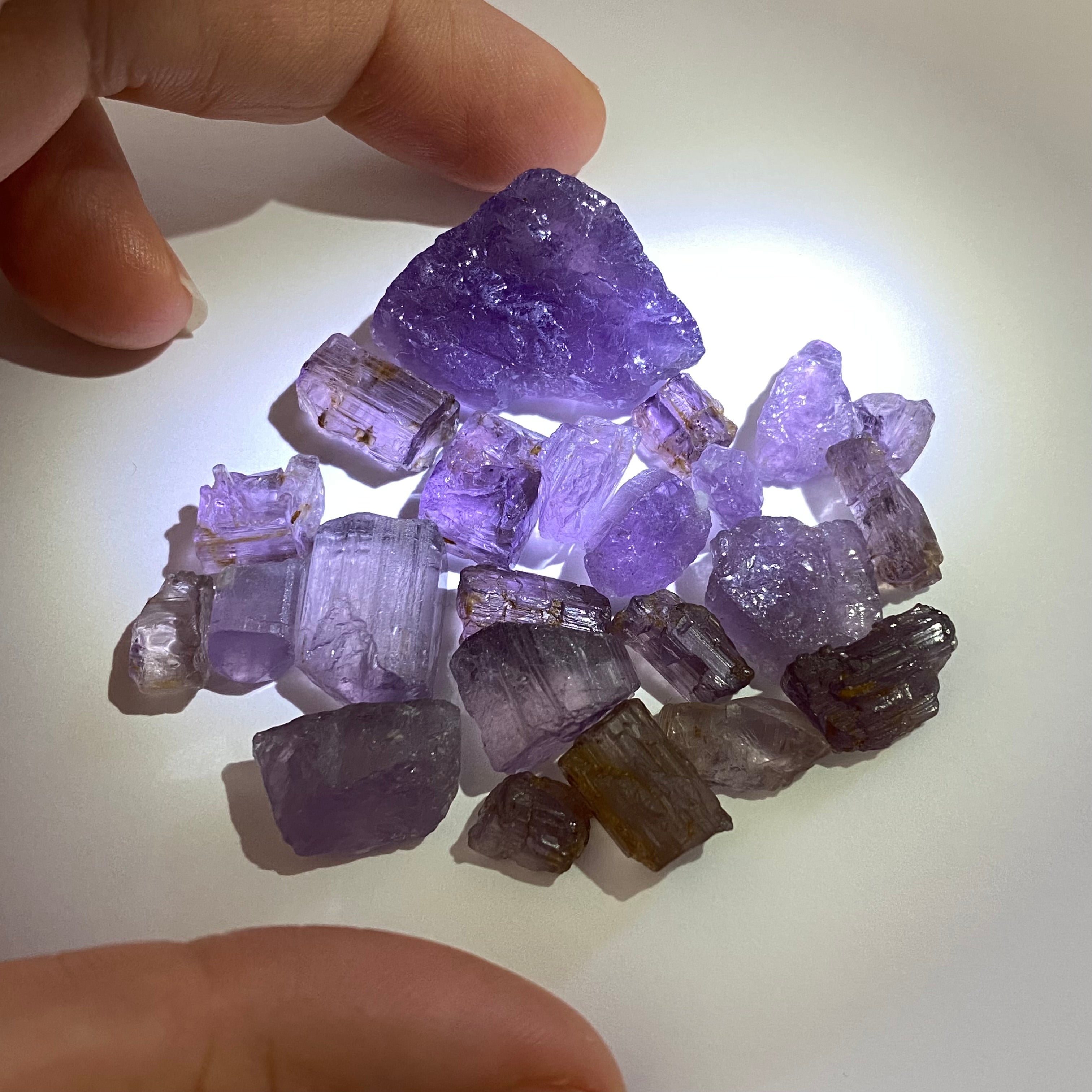 Purple Scapolite - Pamir Mountains, Tajikistan