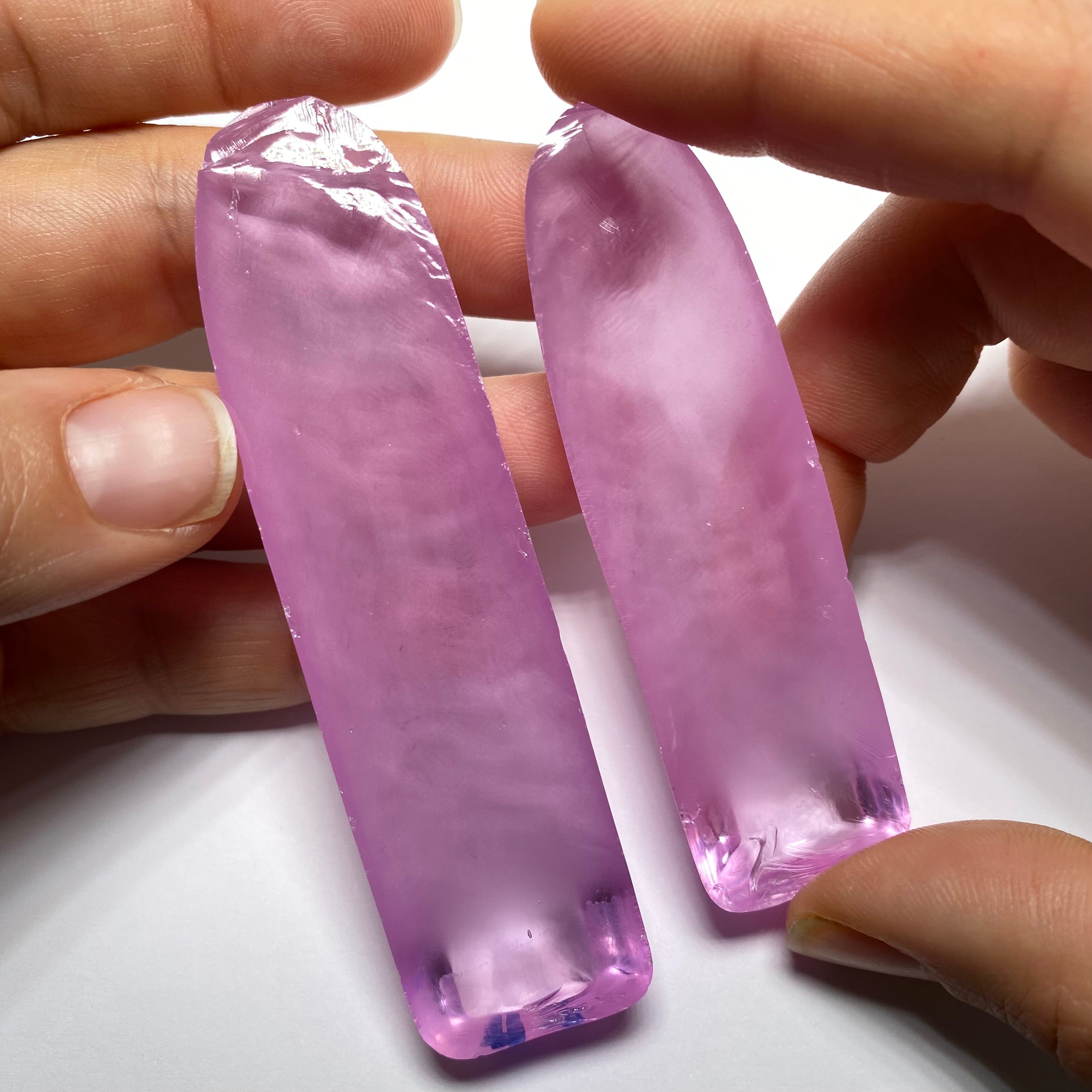 #1 Pink Synthetic Corundum