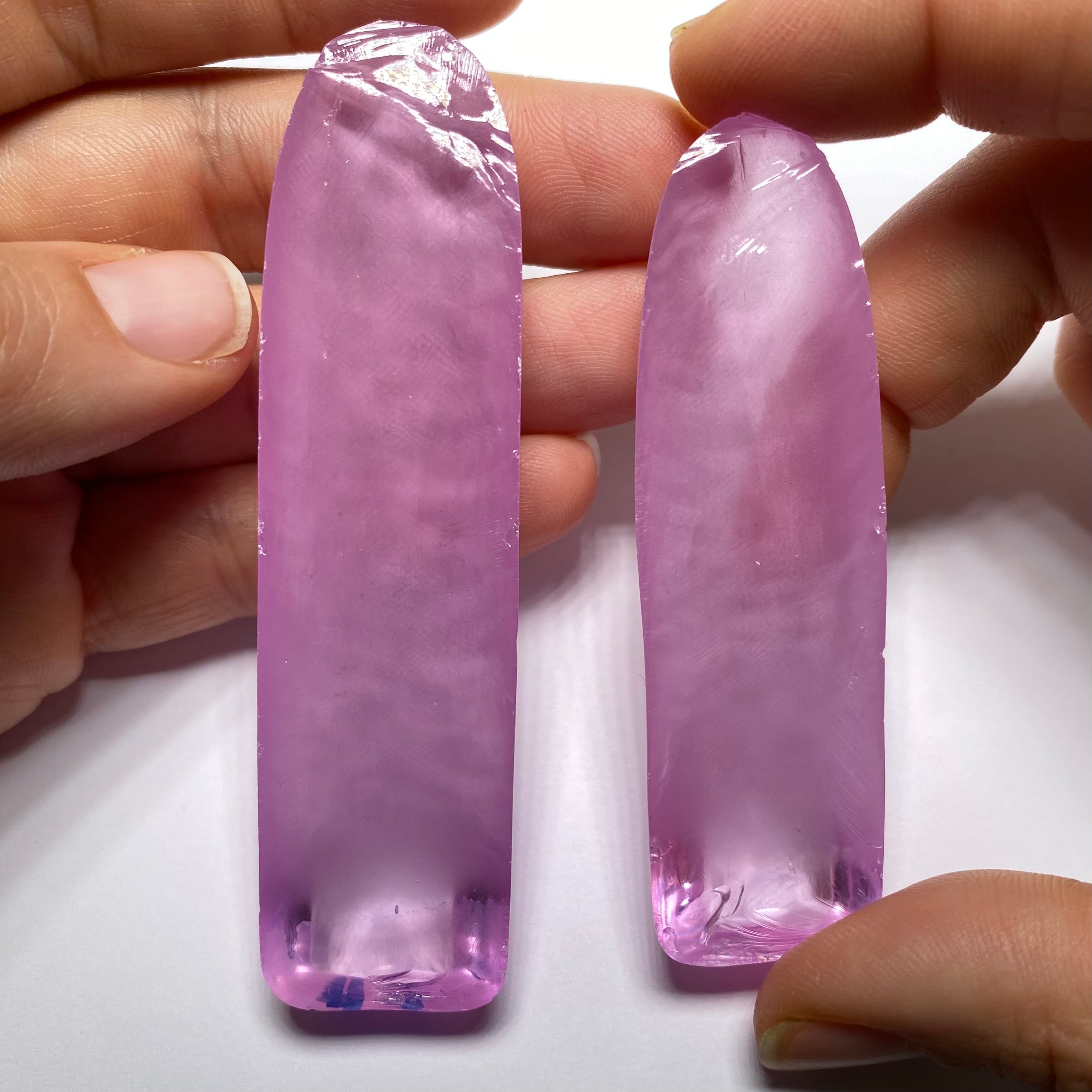 #1 Pink Synthetic Corundum