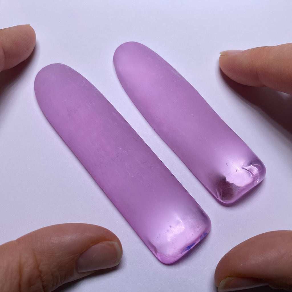 #1 Pink Synthetic Corundum