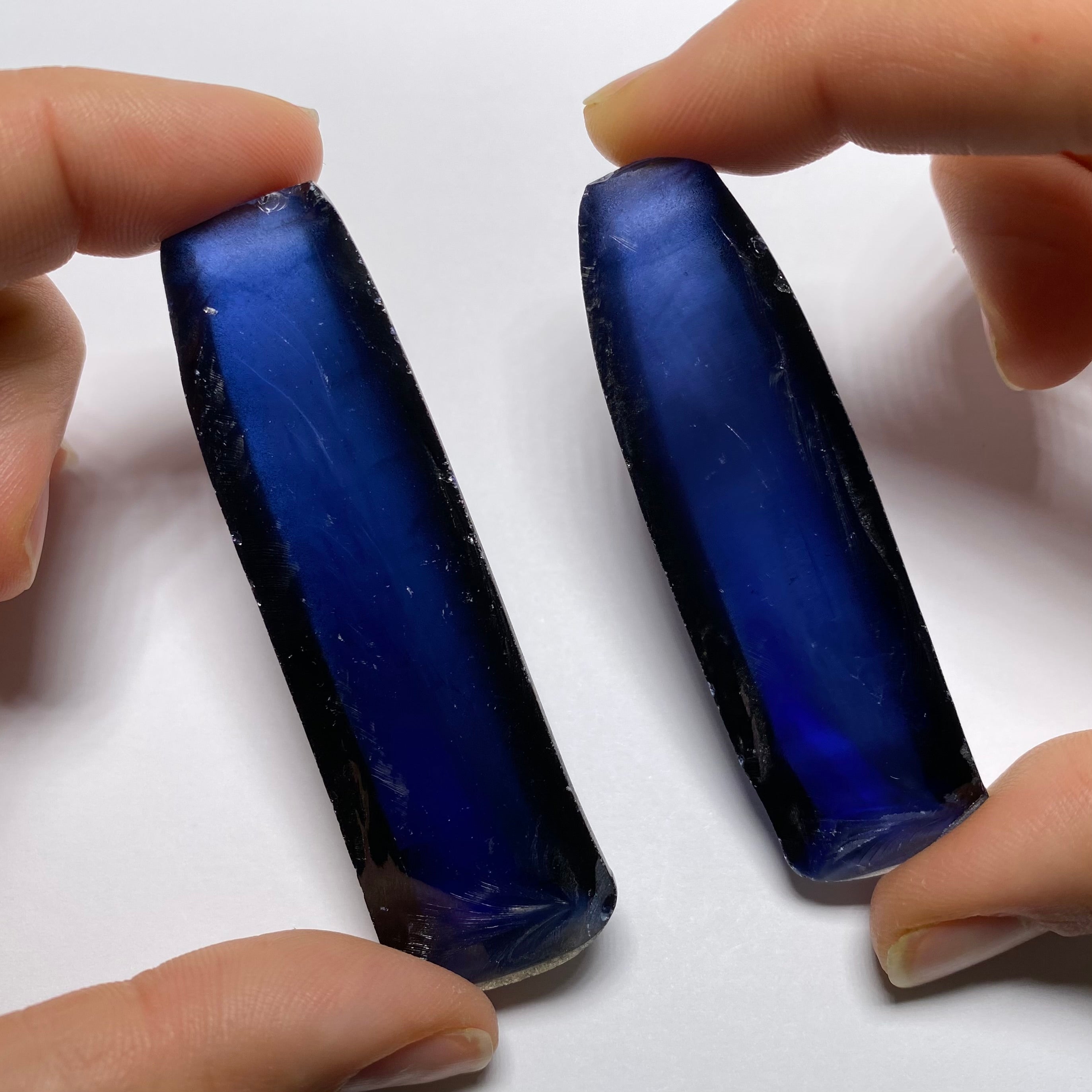 #33 Blue Synthetic Corundum