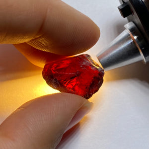 Red Zircon - Tanzania