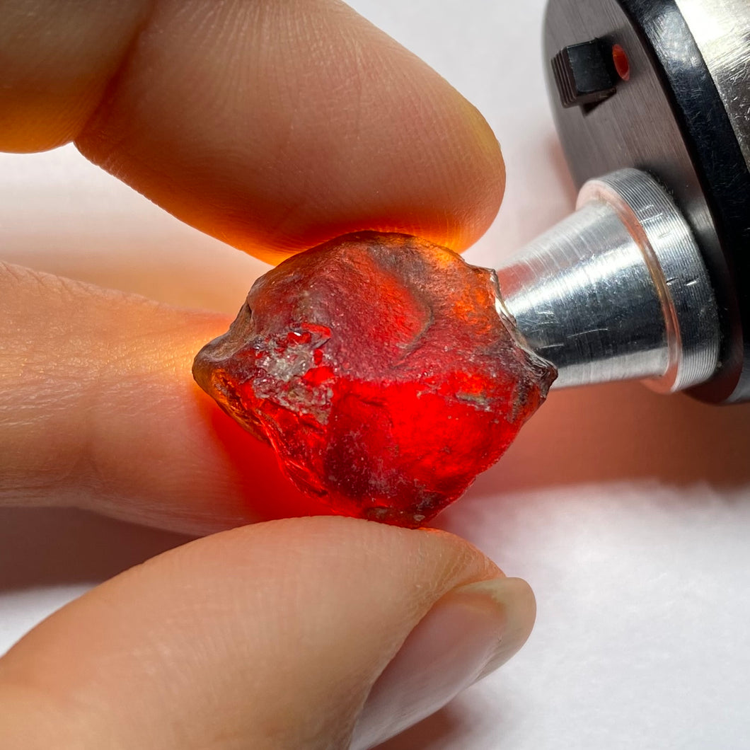 Red Zircon - Tanzania