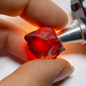 Red Zircon - Tanzania