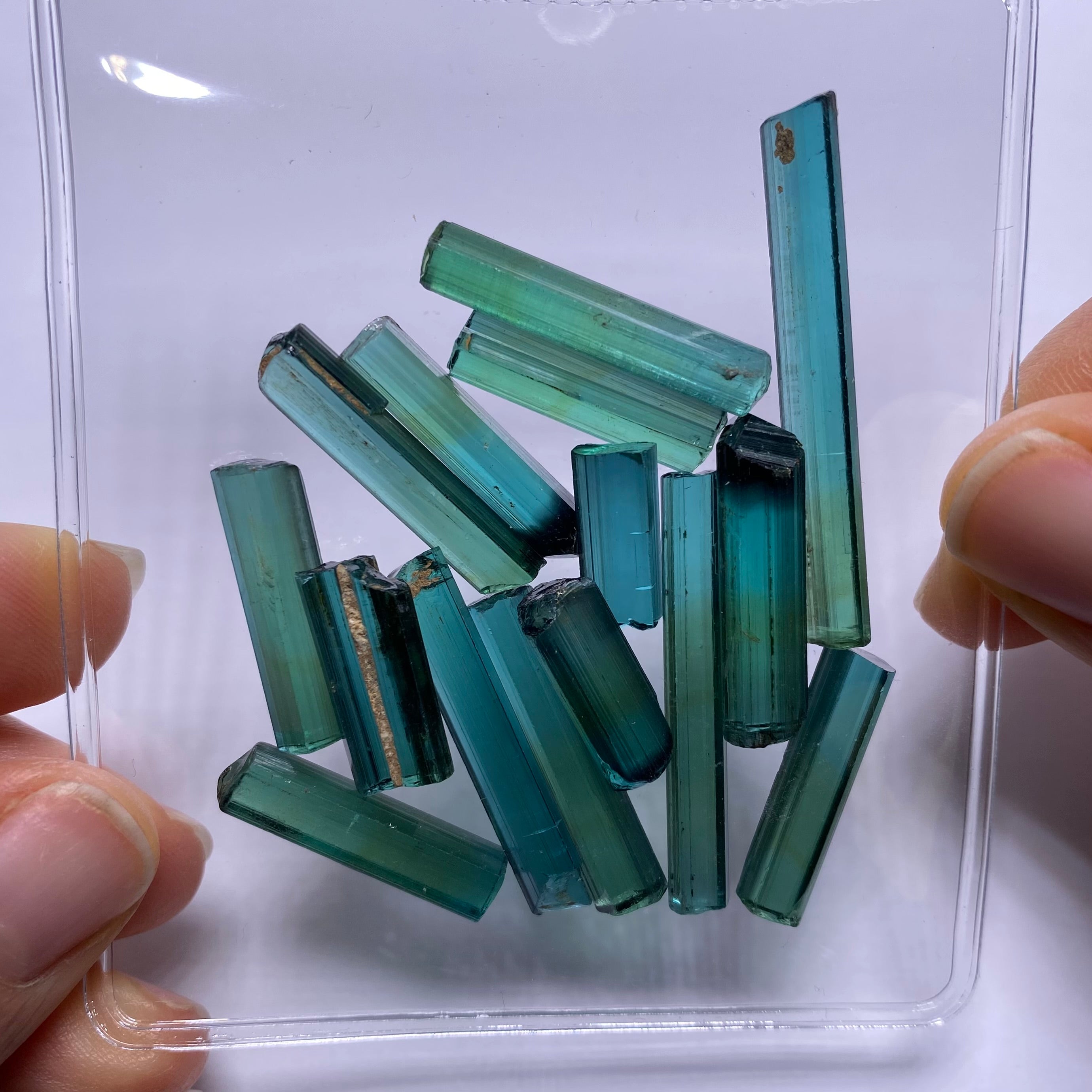 Blue Green Tourmaline - Congo