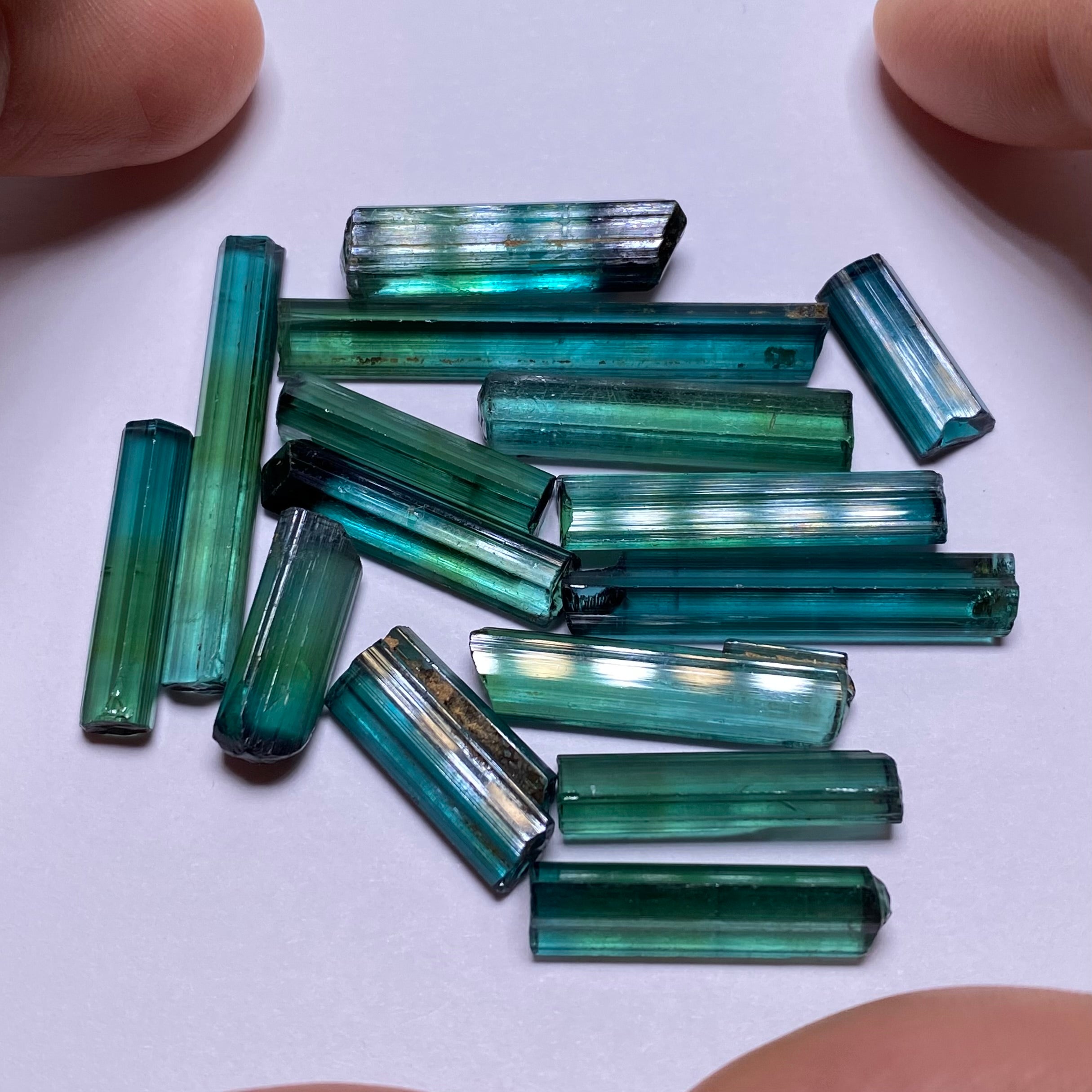 Blue Green Tourmaline - Congo