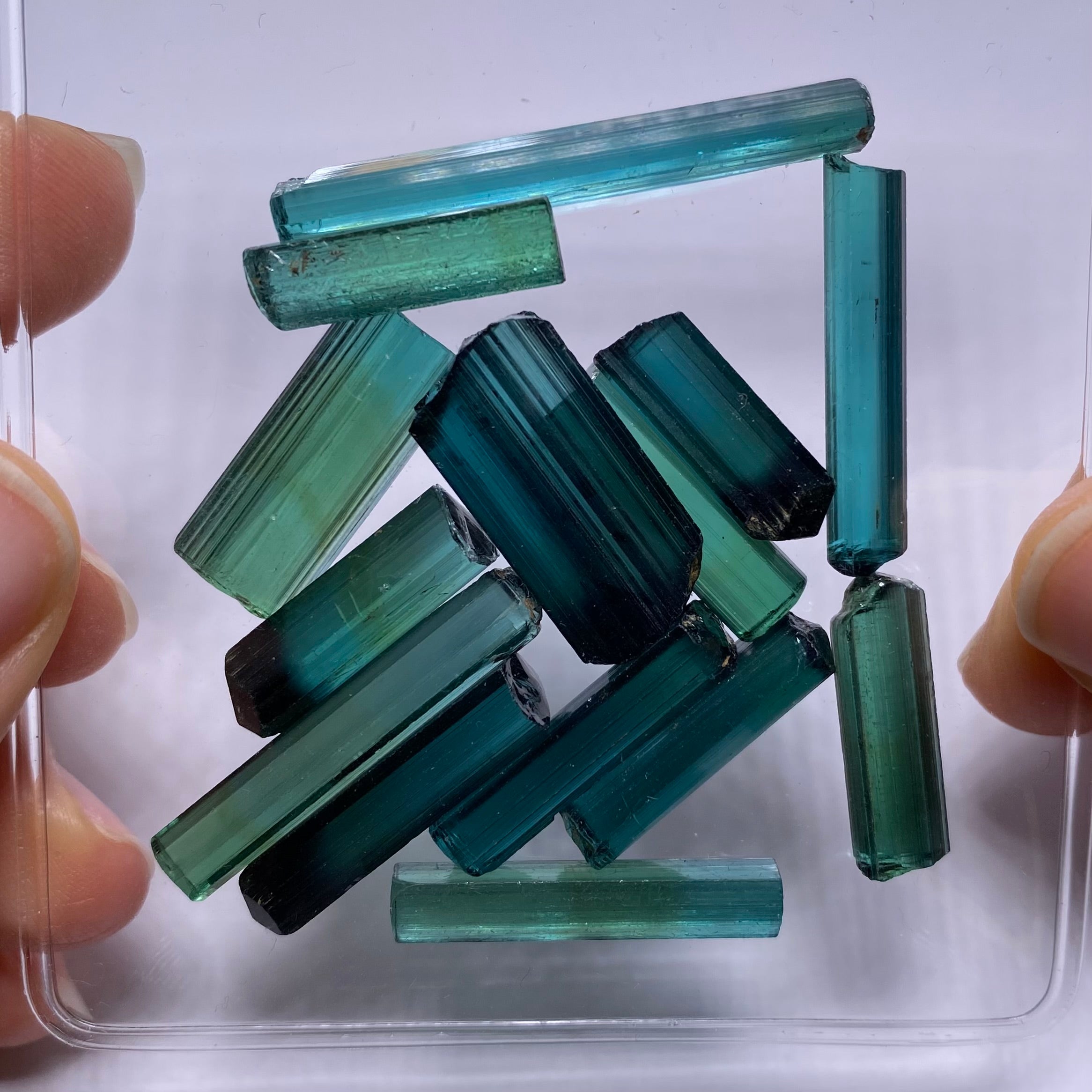 Blue Green Tourmaline - Congo