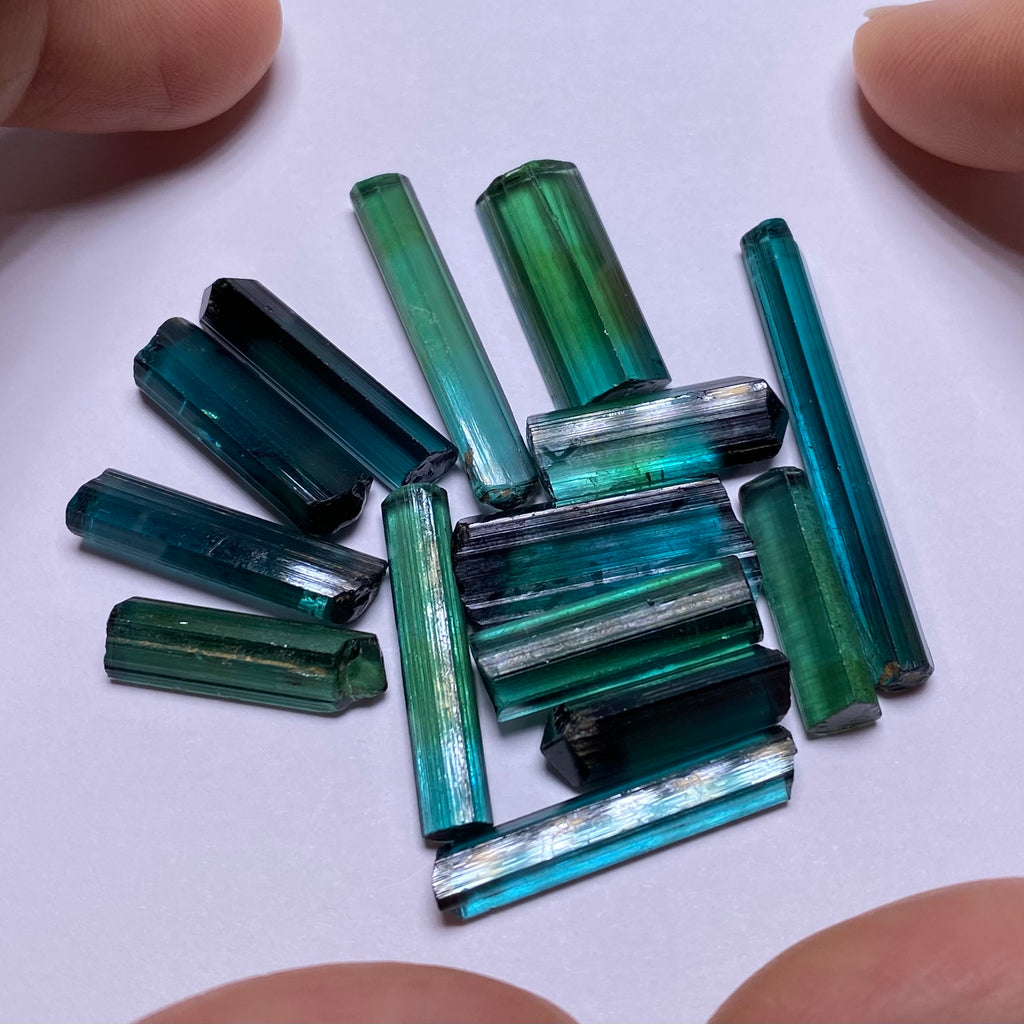 Blue Green Tourmaline - Congo