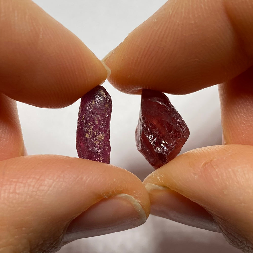 Malaya & Rhodolite Garnet - Tanzania (Special Deal)
