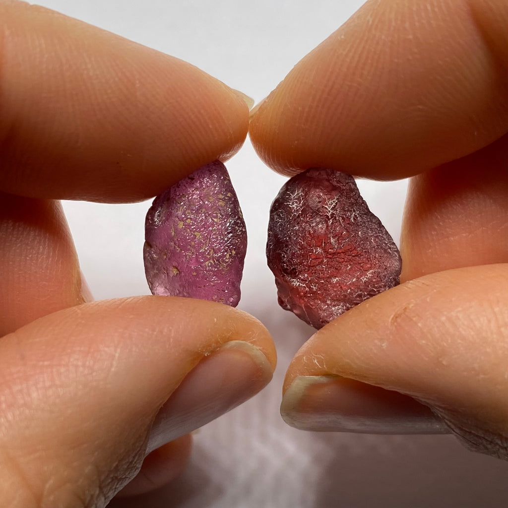 Malaya & Rhodolite Garnet - Tanzania (Special Deal)