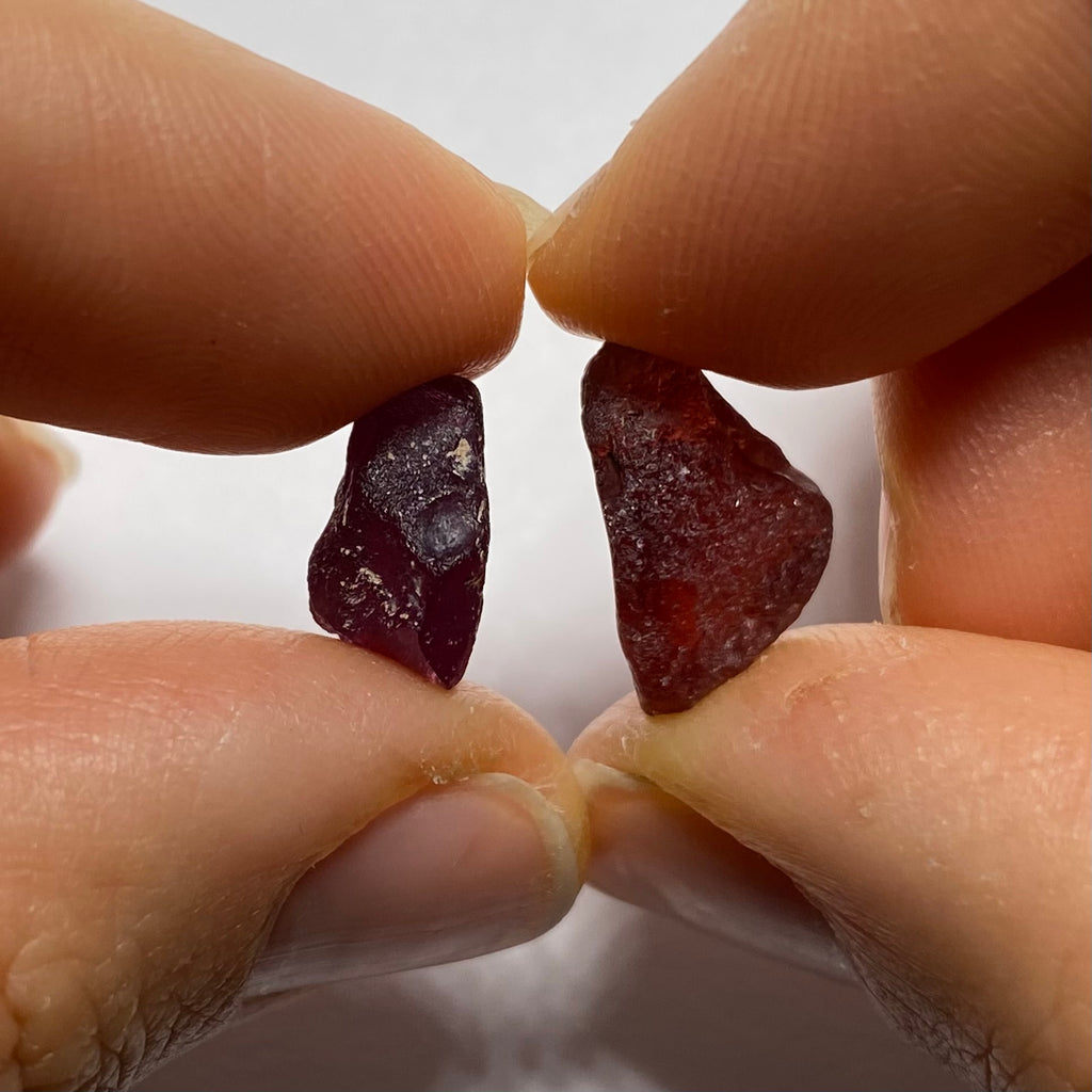 Malaya & Rhodolite Garnet - Tanzania (Special Deal)