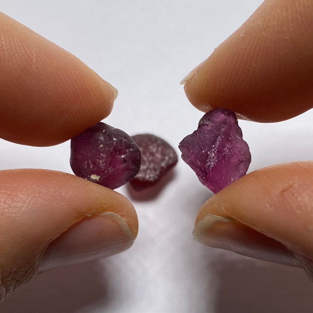 Malaya & Rhodolite Garnet - Tanzania (Special Deal)