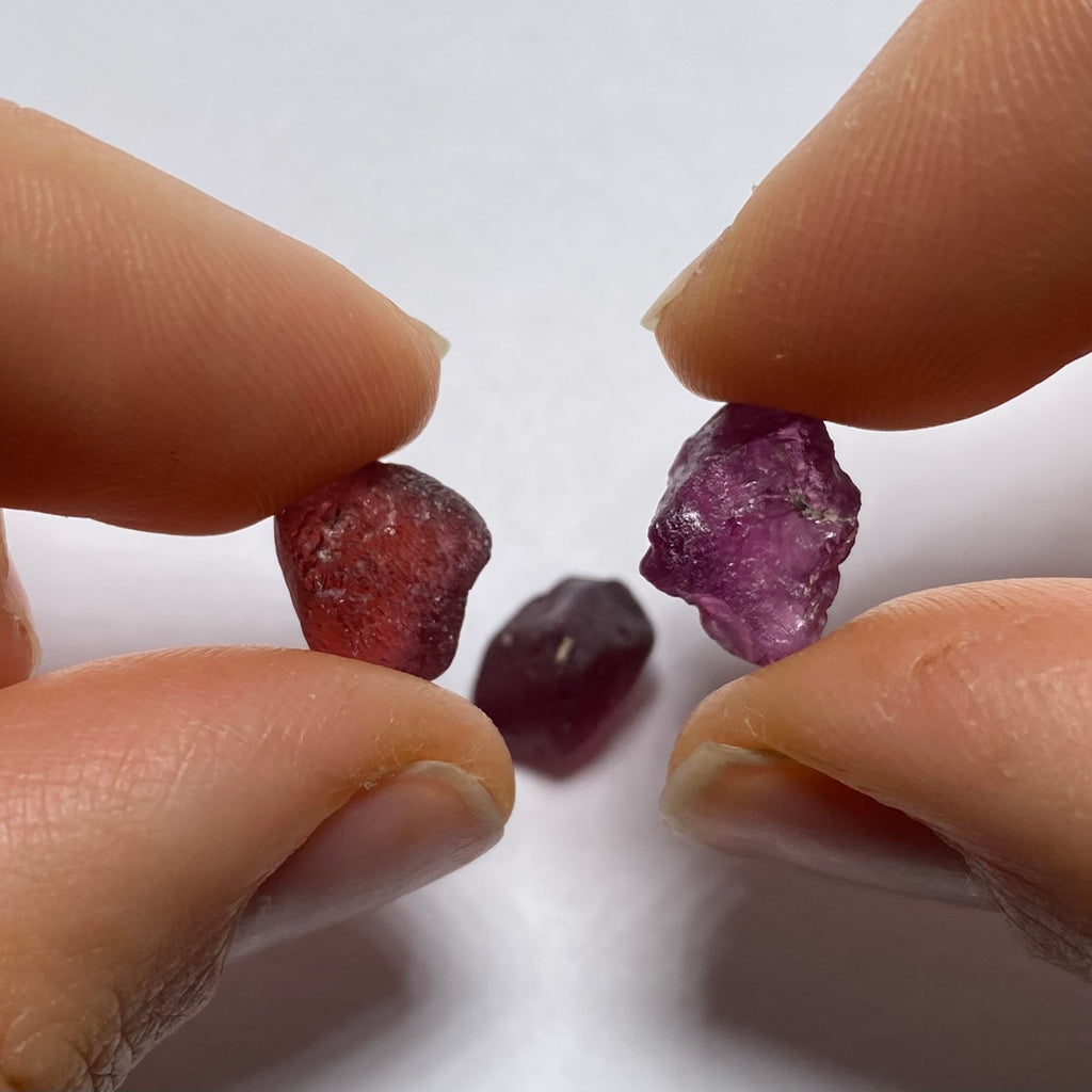 Malaya & Rhodolite Garnet - Tanzania (Special Deal)
