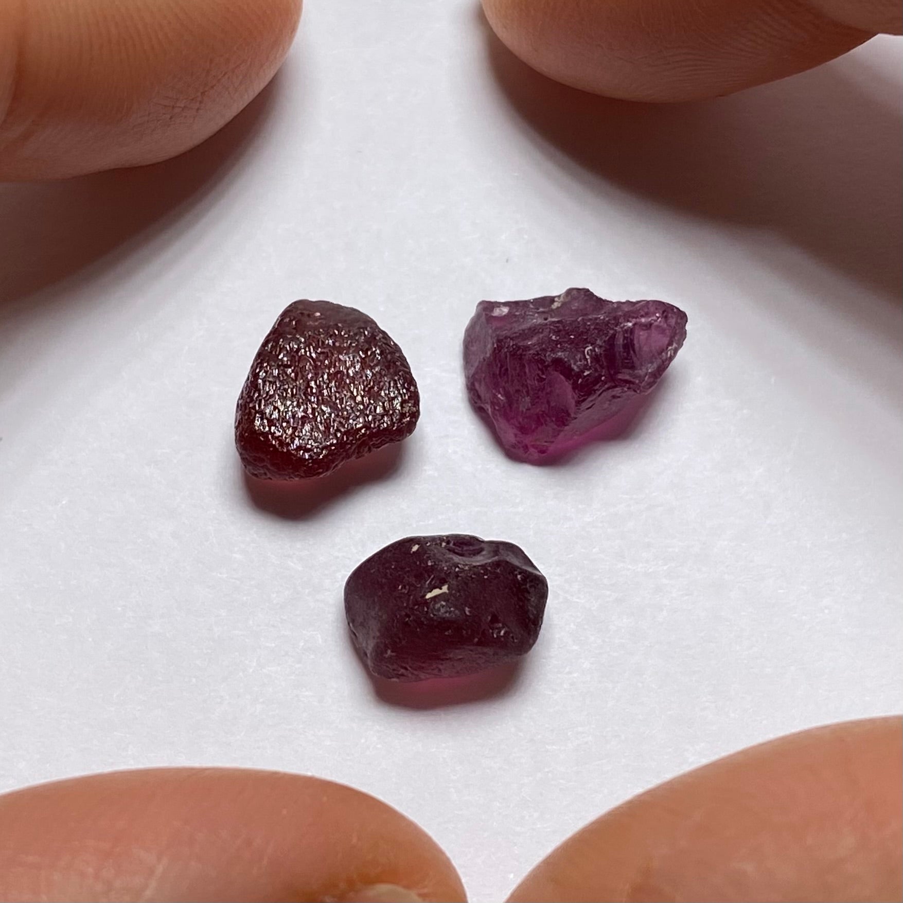 Malaya & Rhodolite Garnet - Tanzania (Special Deal)