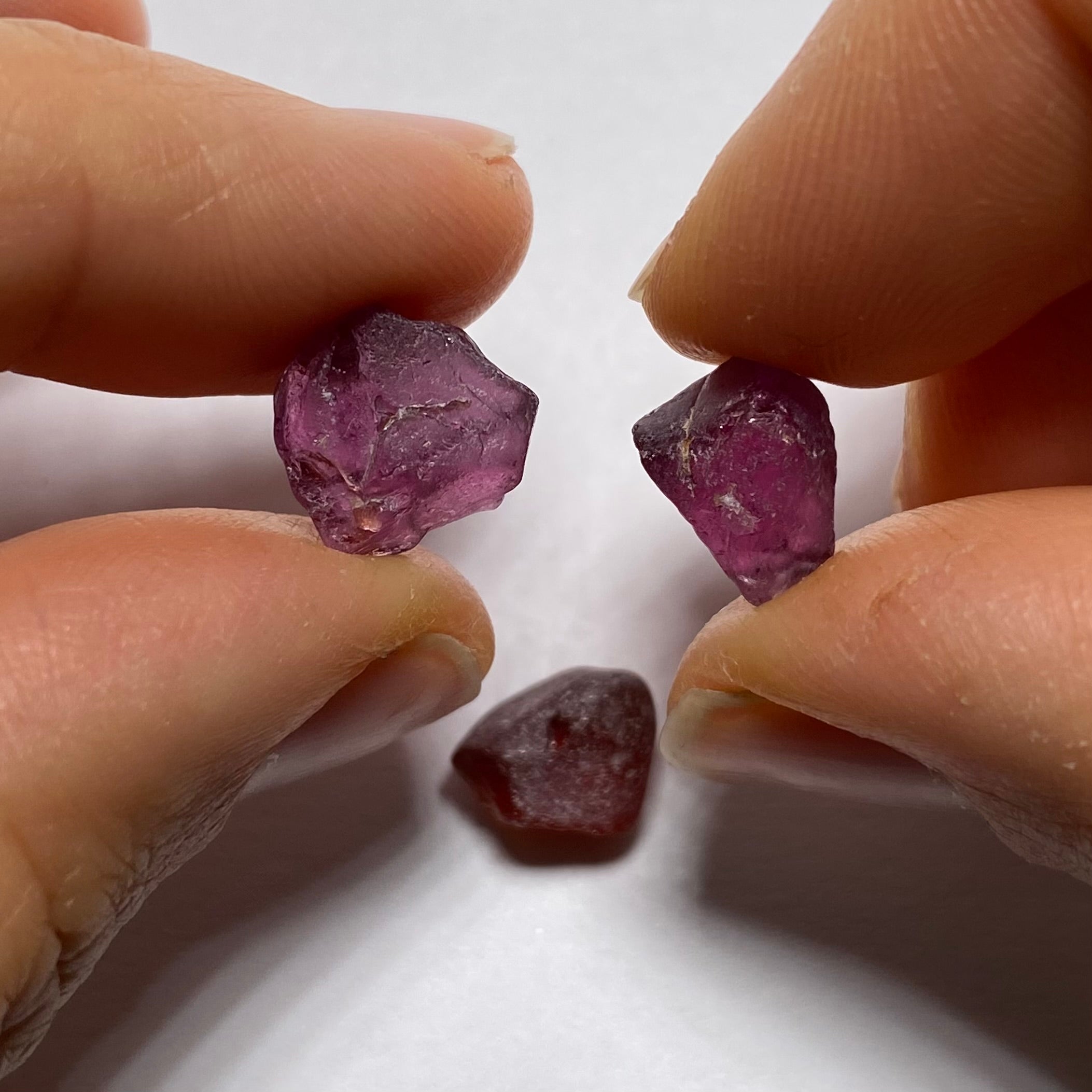 Malaya & Rhodolite Garnet - Tanzania (Special Deal)