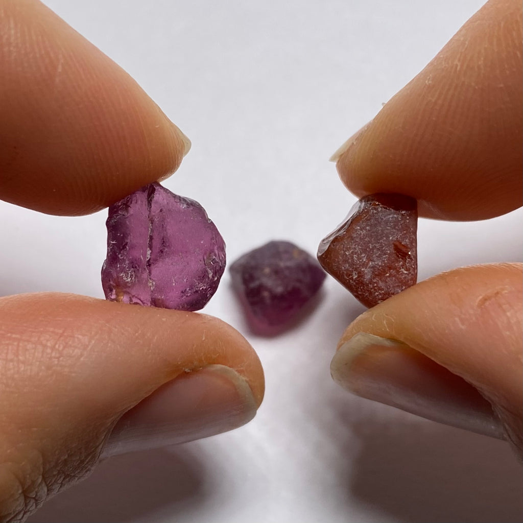 Malaya & Rhodolite Garnet - Tanzania (Special Deal)