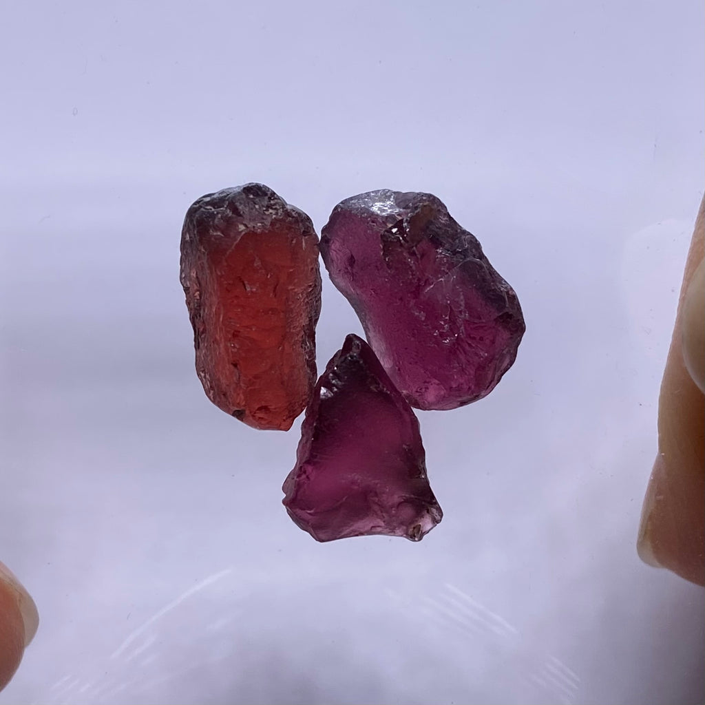 Malaya & Rhodolite Garnet - Tanzania (Special Deal)