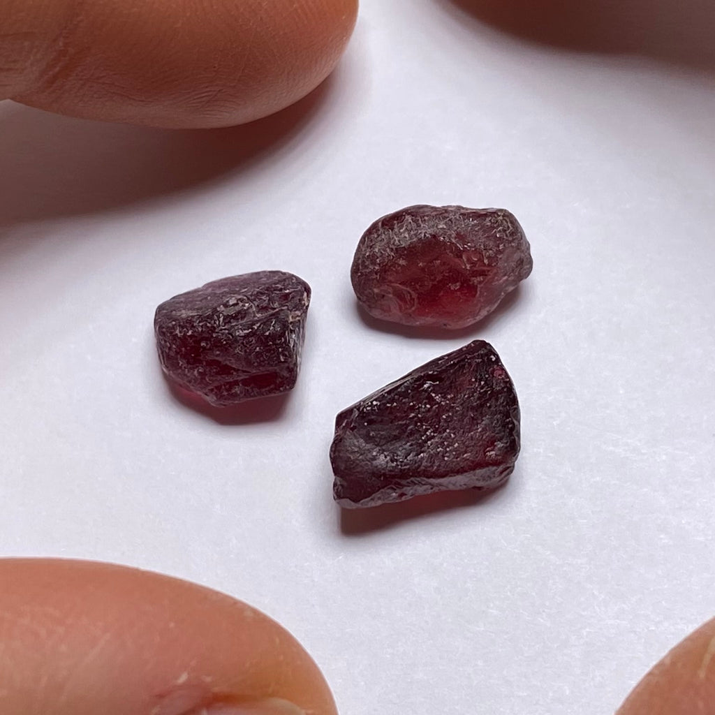 Malaya & Rhodolite Garnet - Tanzania (Special Deal)