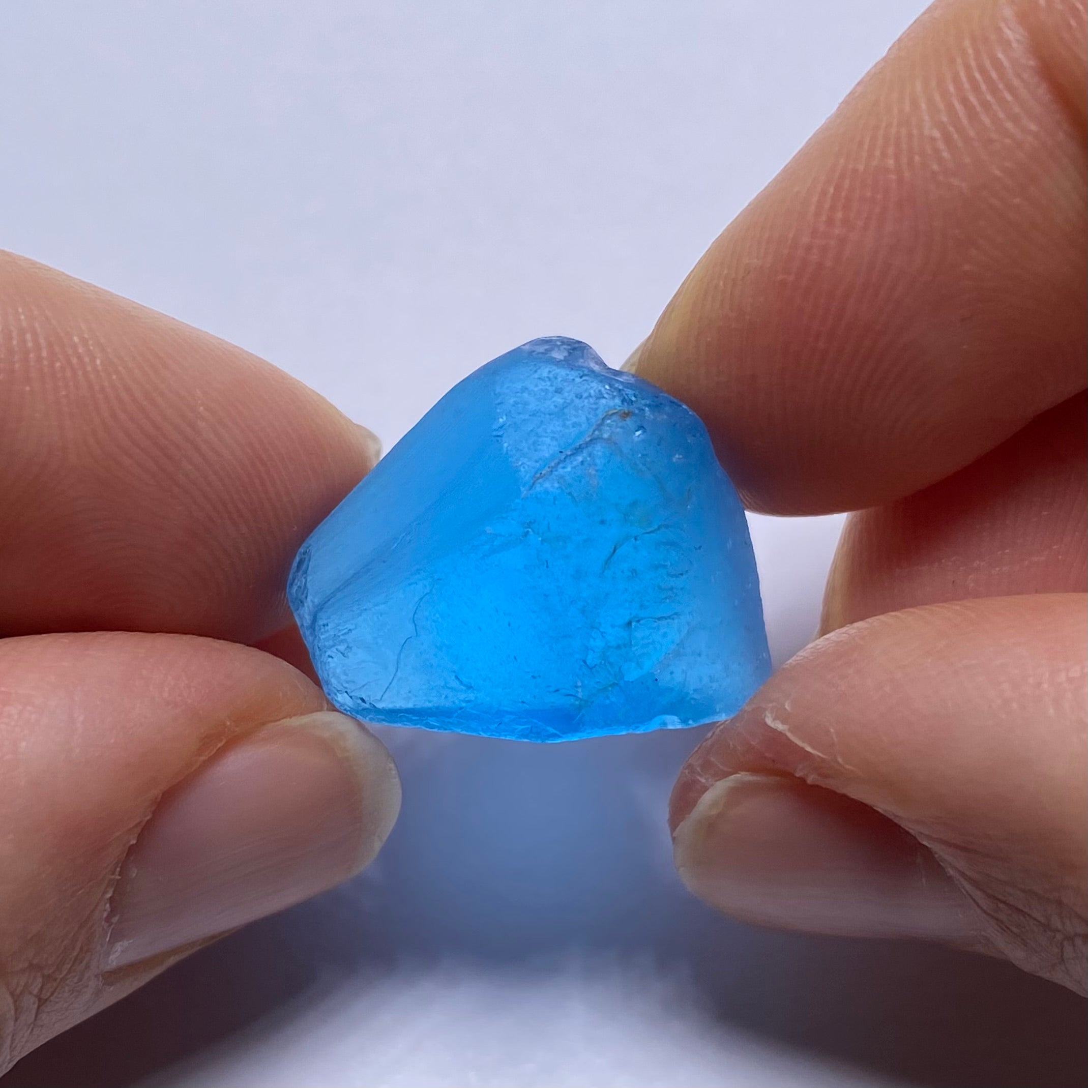 Electric Blue Topaz - Brazil