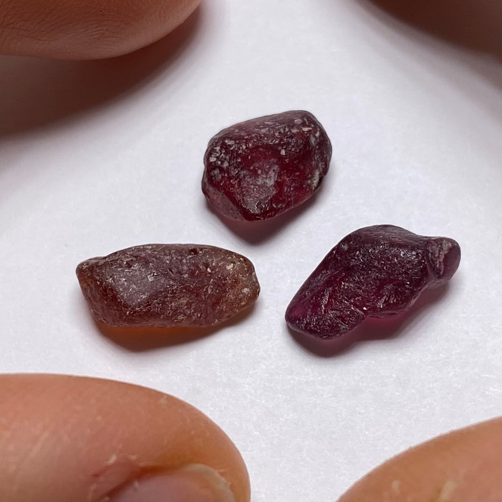 Malaya & Rhodolite Garnet - Tanzania (Special Deal)