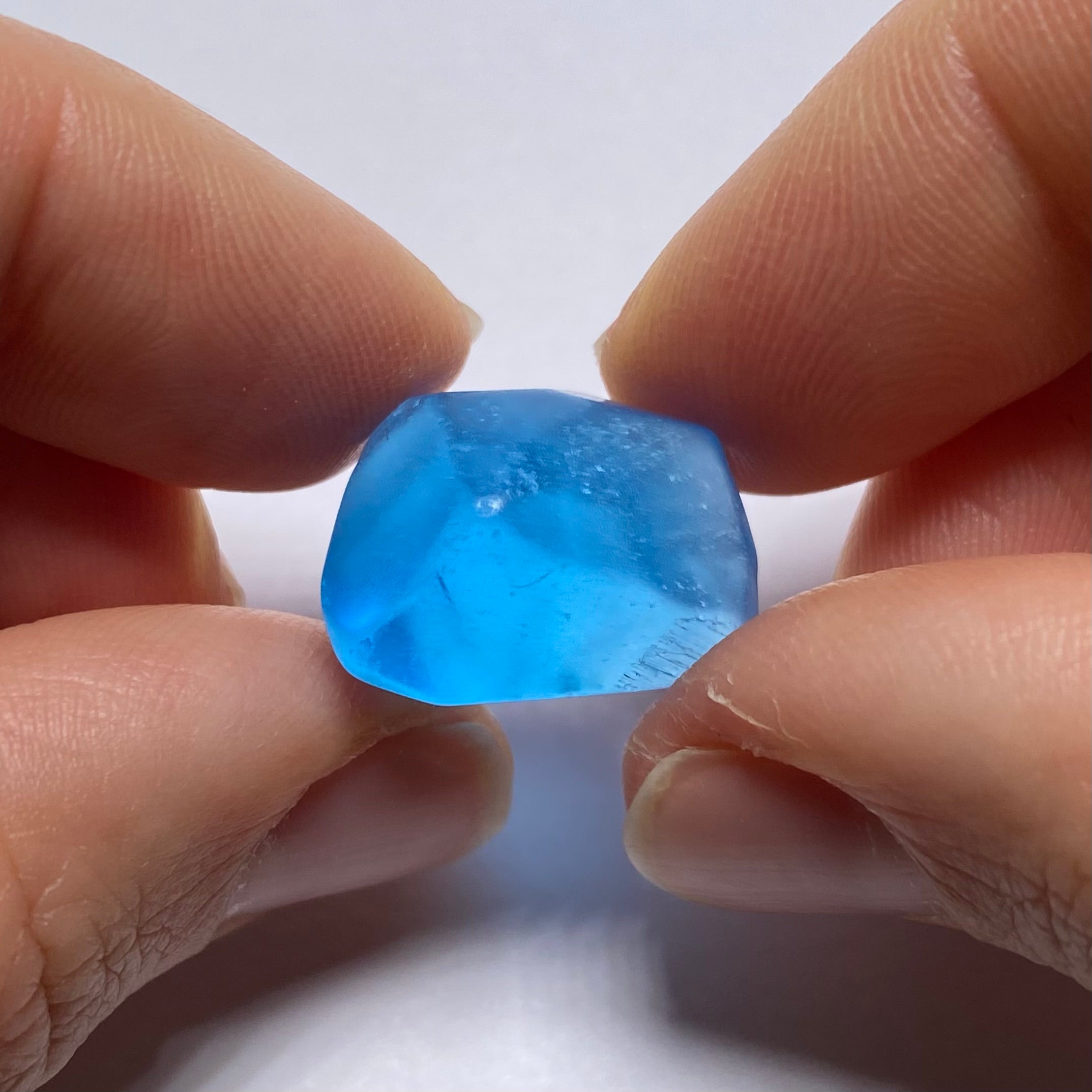 Electric Blue Topaz - Brazil