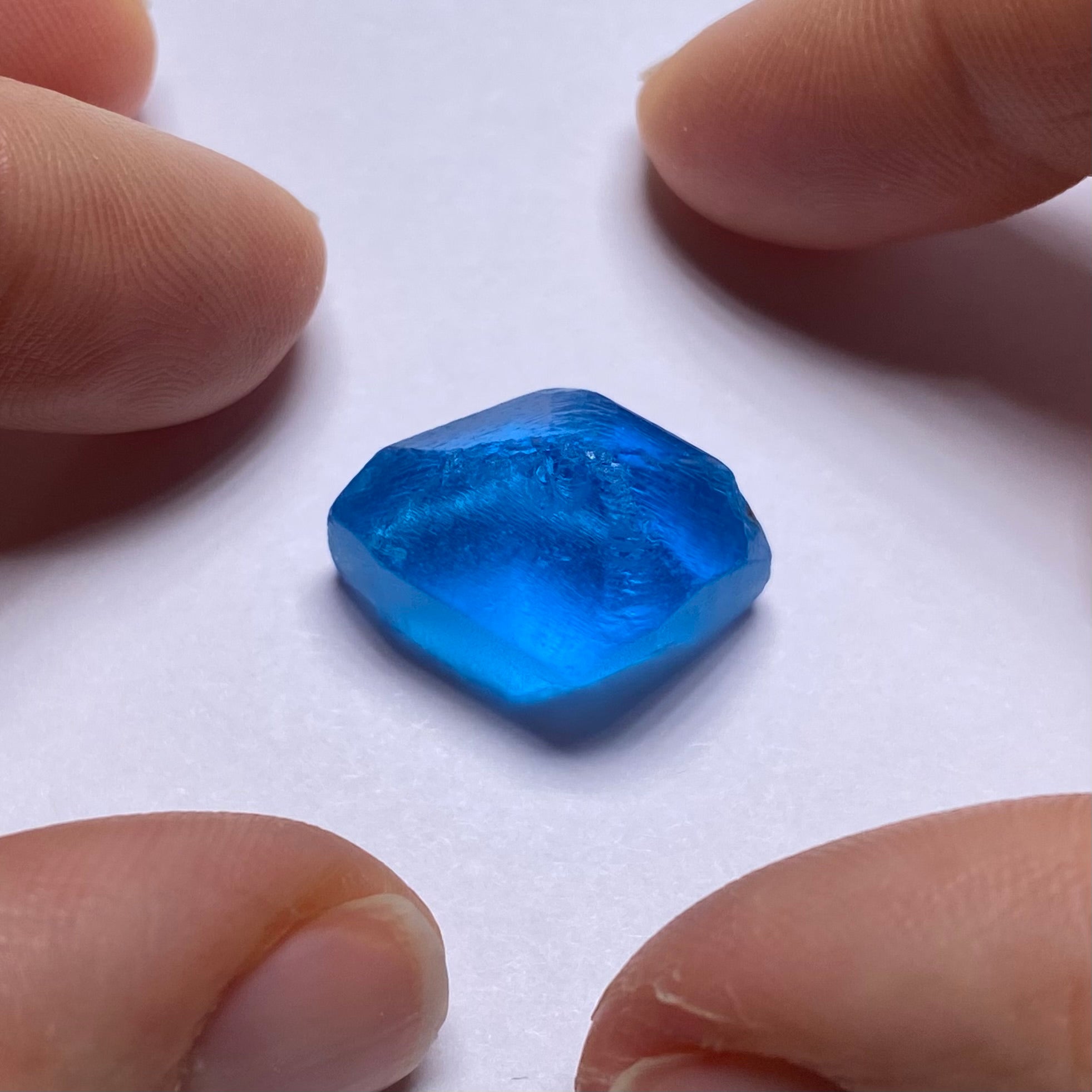 Electric Blue Topaz - Brazil