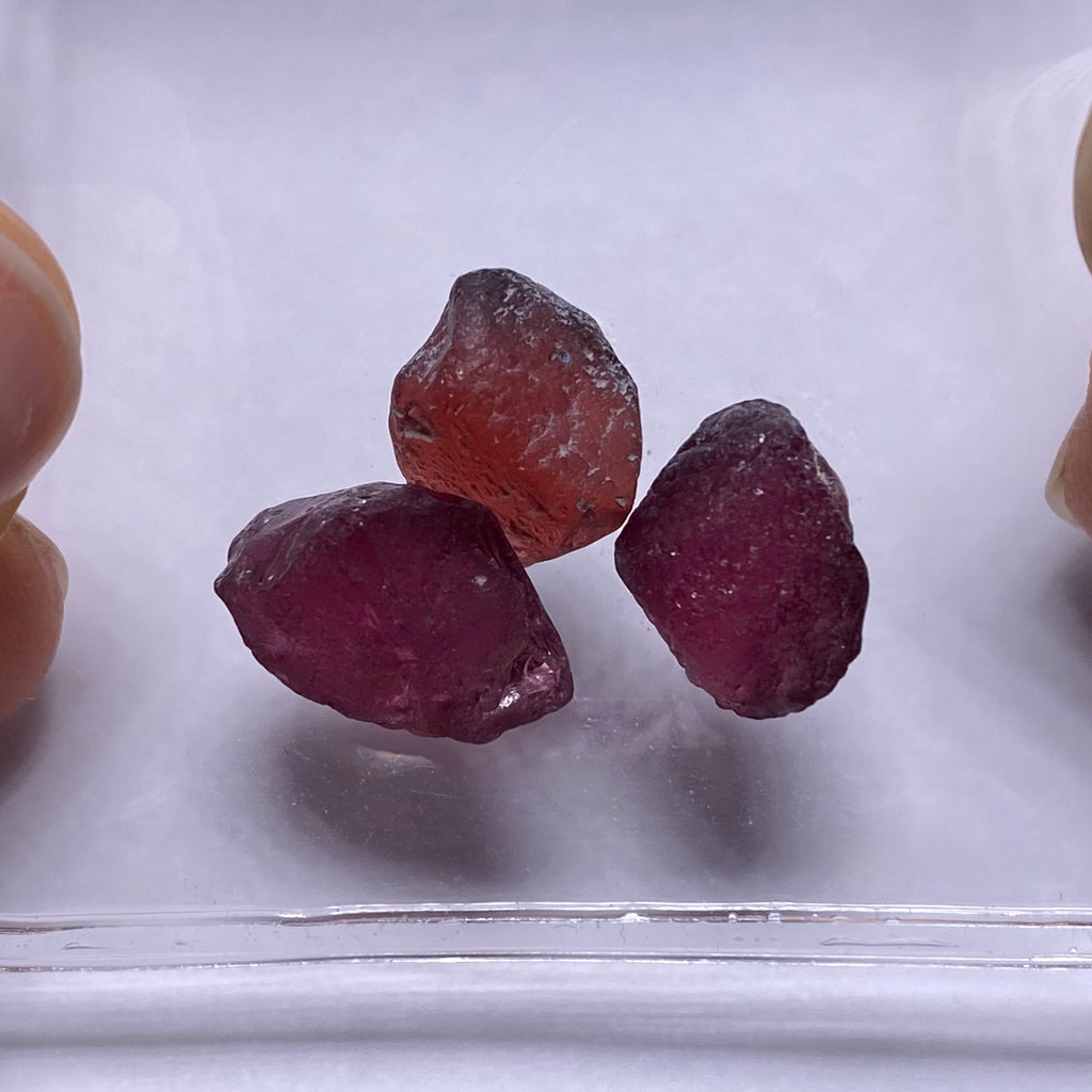 Malaya & Rhodolite Garnet - Tanzania (Special Deal)