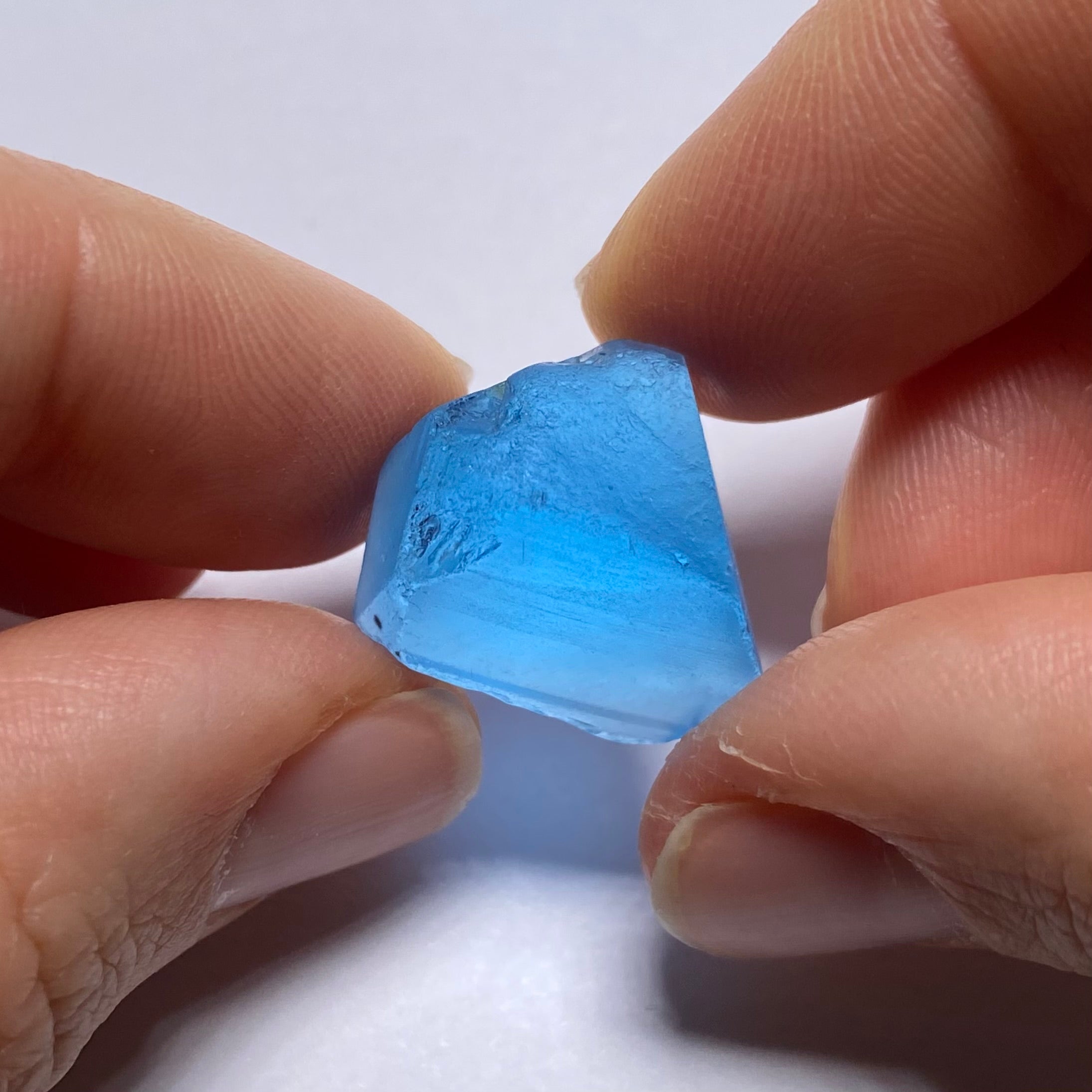 Electric Blue Topaz - Brazil