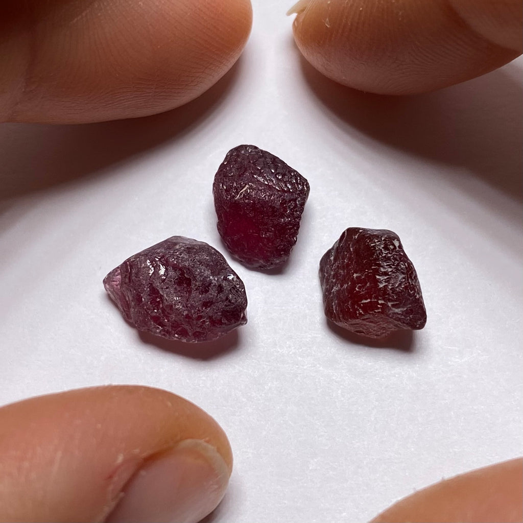 Malaya & Rhodolite Garnet - Tanzania (Special Deal)
