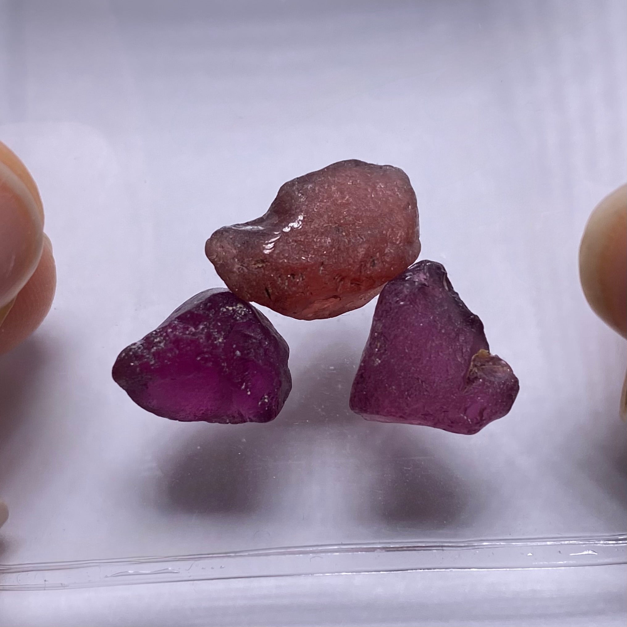 Malaya & Rhodolite Garnet - Tanzania (Special Deal)