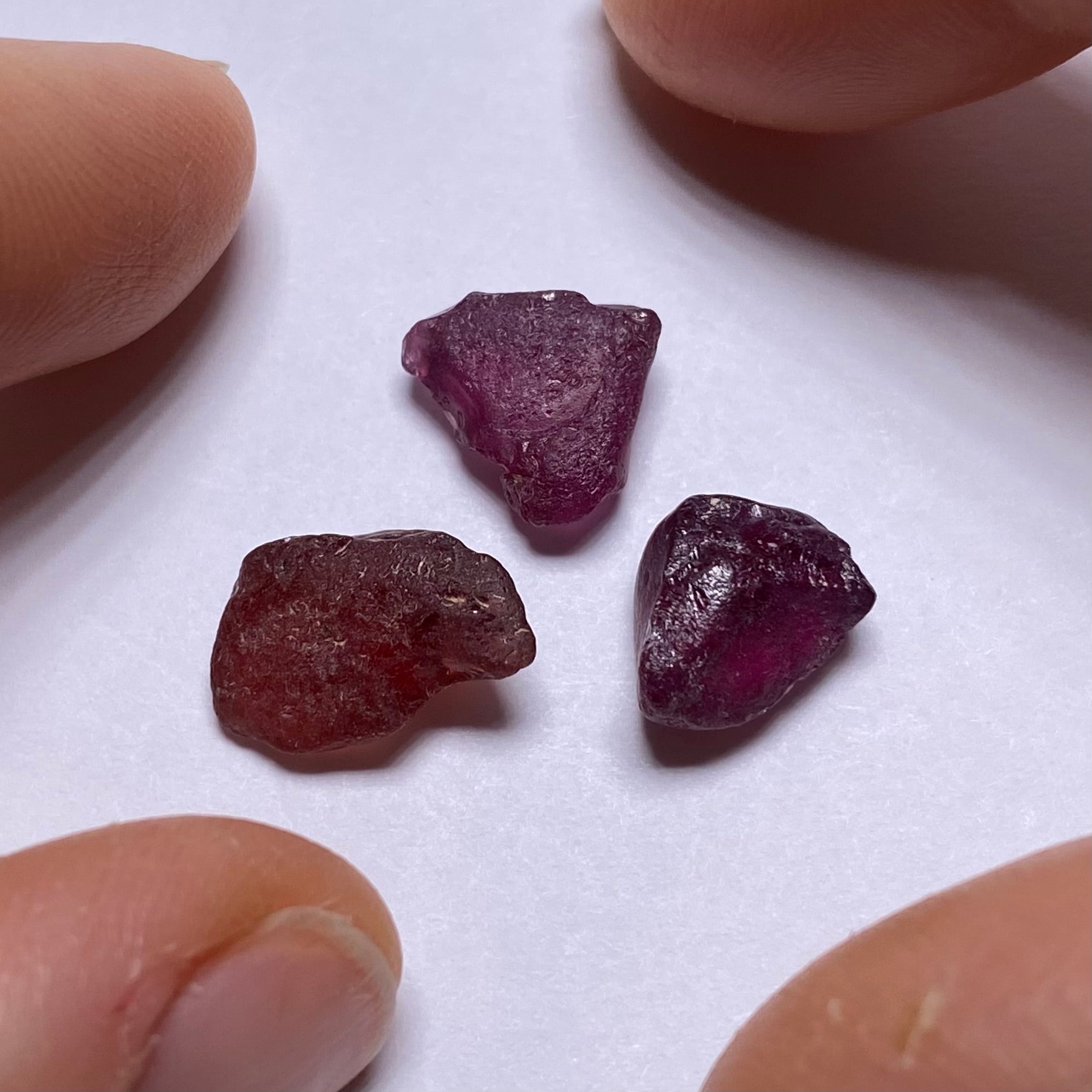 Malaya & Rhodolite Garnet - Tanzania (Special Deal)