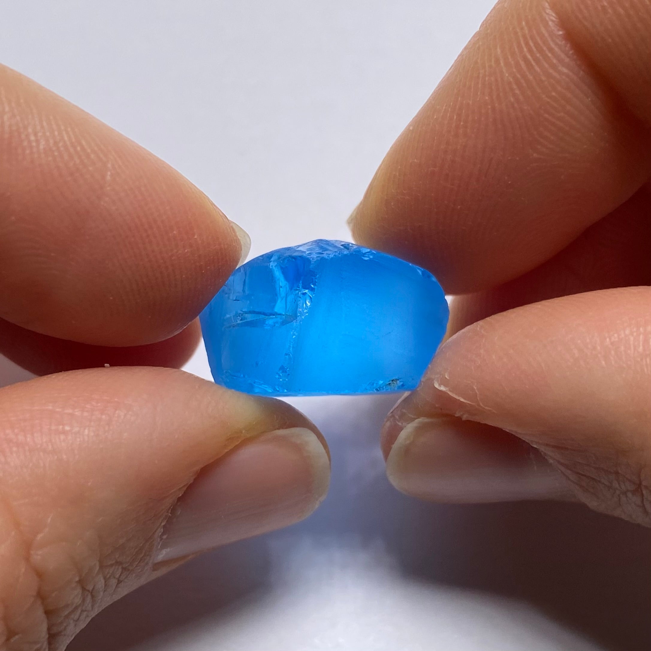 Electric Blue Topaz - Brazil