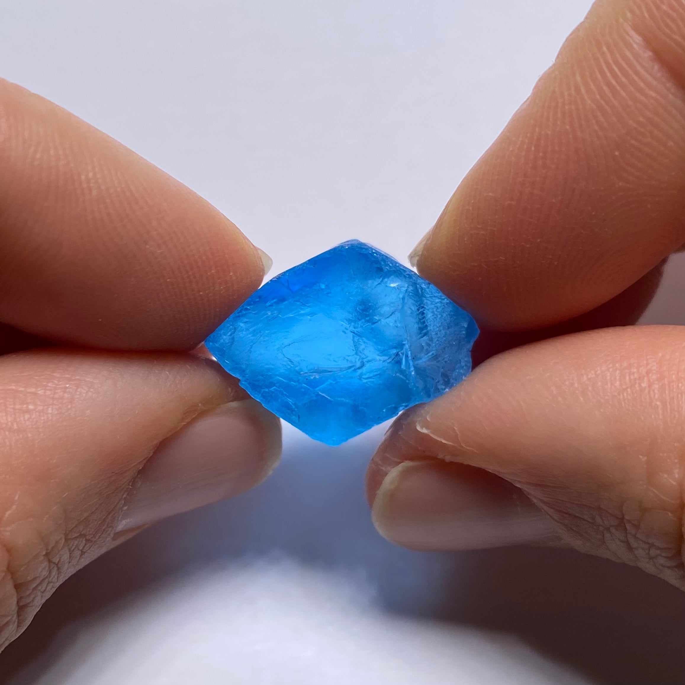 Electric Blue Topaz - Brazil