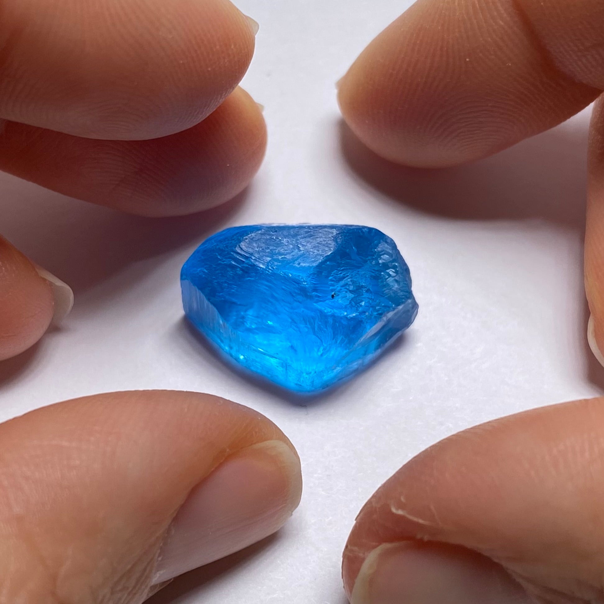 Electric Blue Topaz - Brazil