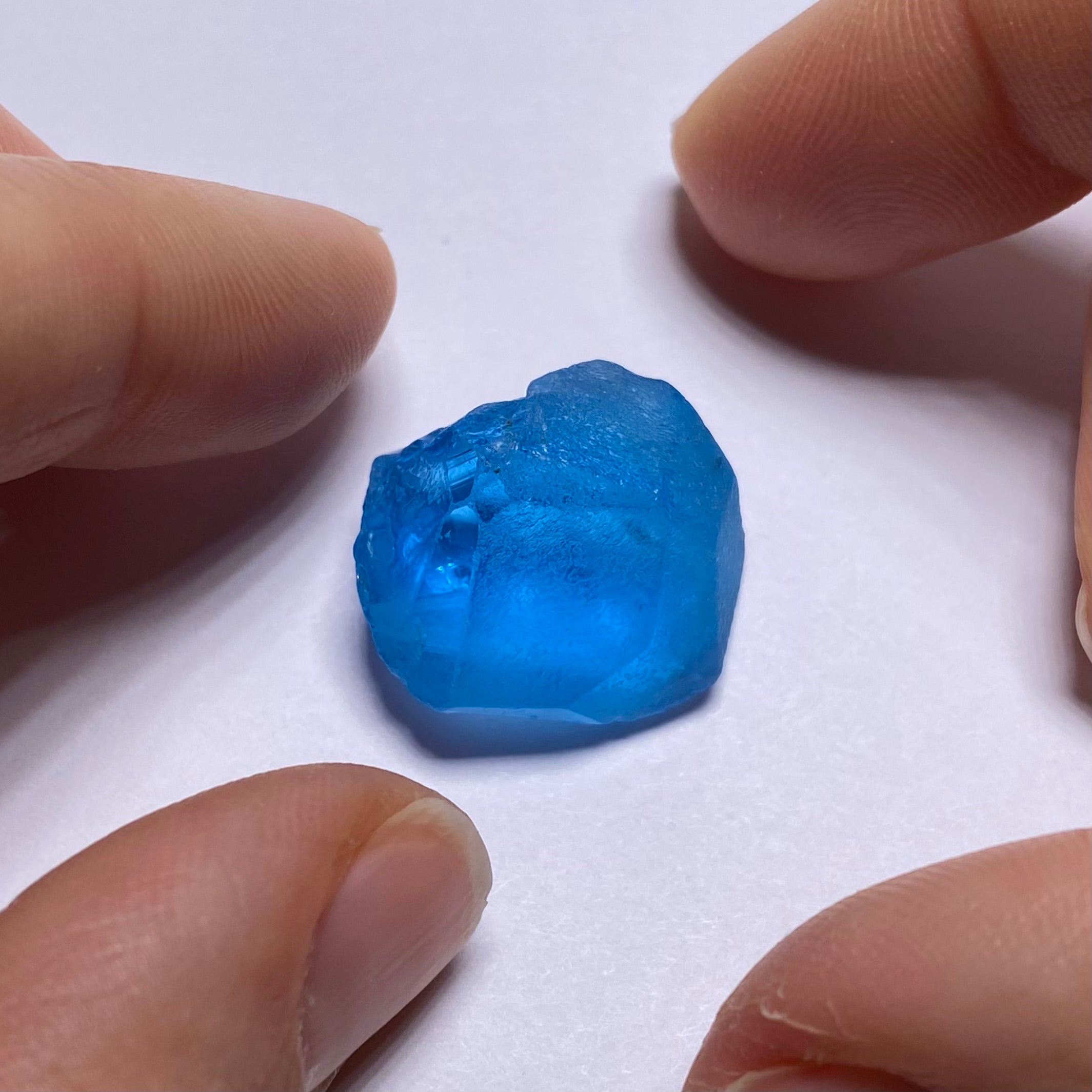 Electric Blue Topaz - Brazil
