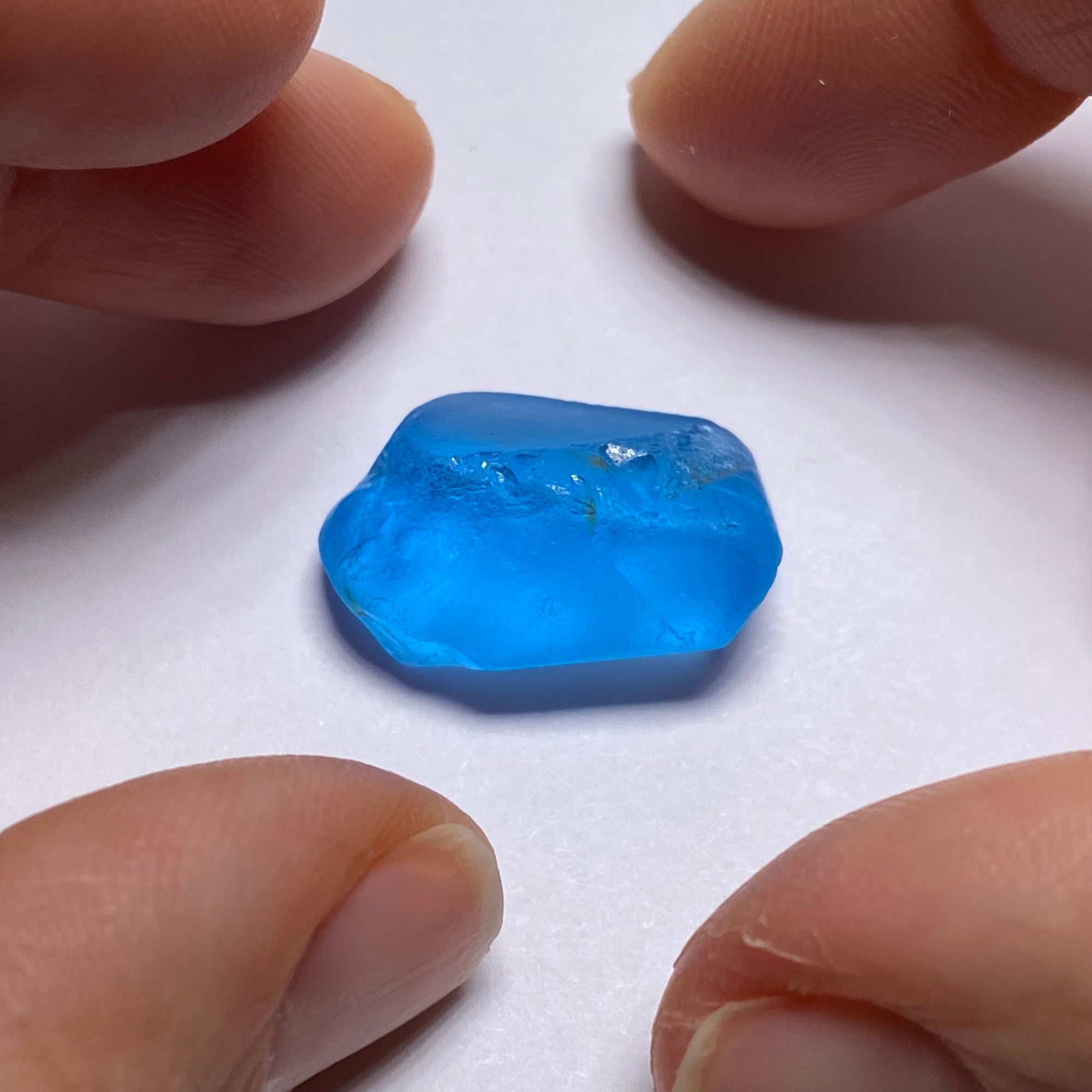 Electric Blue Topaz - Brazil