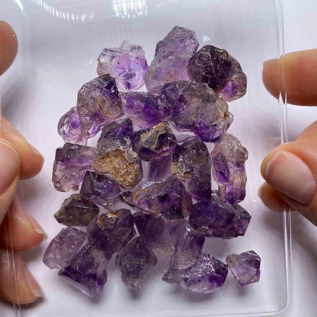 "Stained Glass" Amethyst - Tanzania