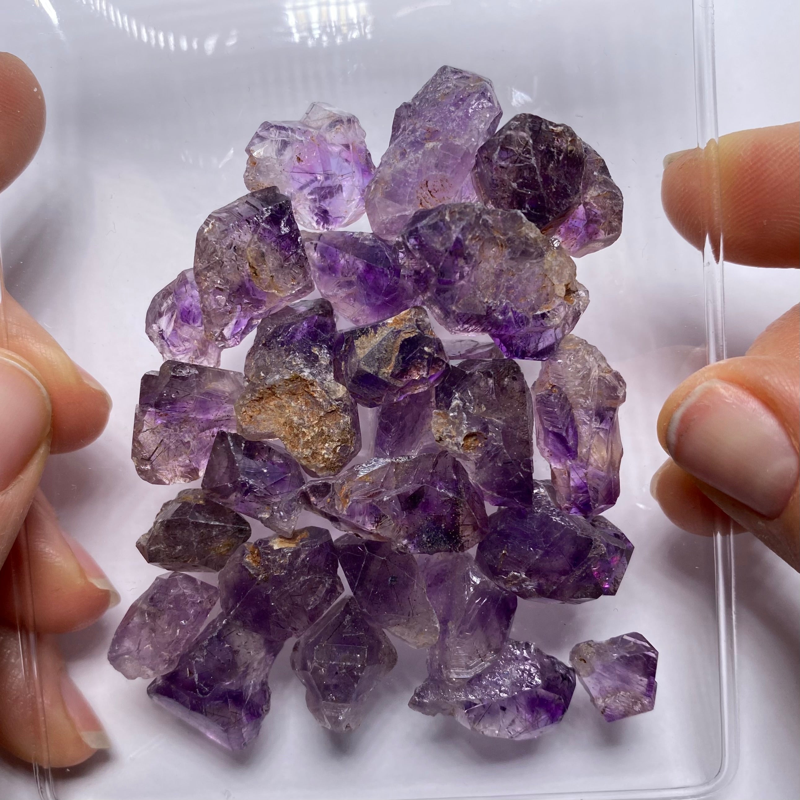 "Stained Glass" Amethyst - Tanzania