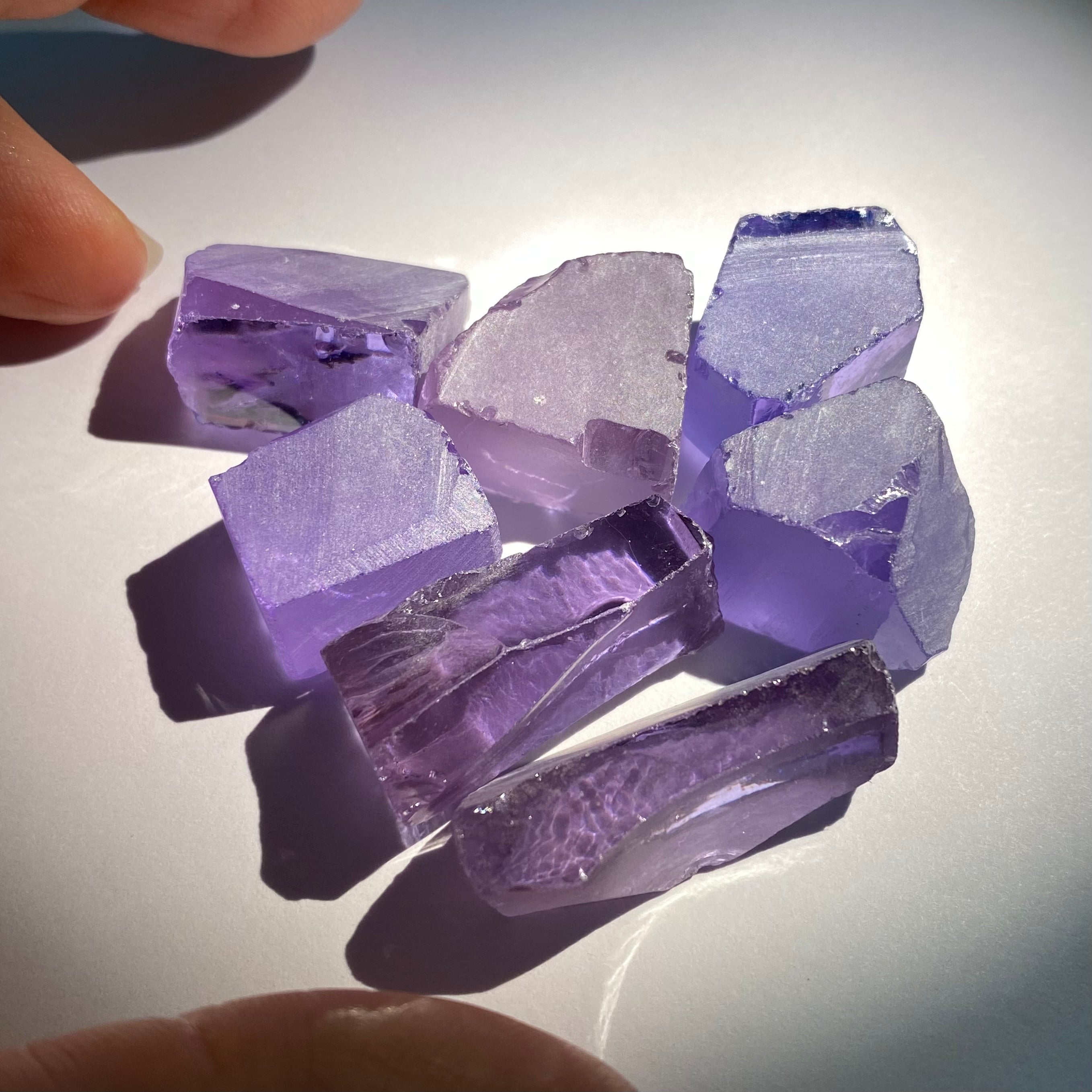 Color Shift Cubic Zirconia #4 Pink/Blue/Purple