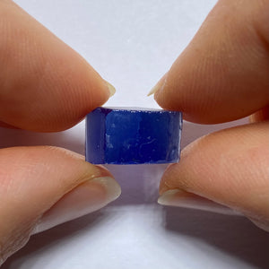 Pulled Czochralski Royal Blue Sapphire