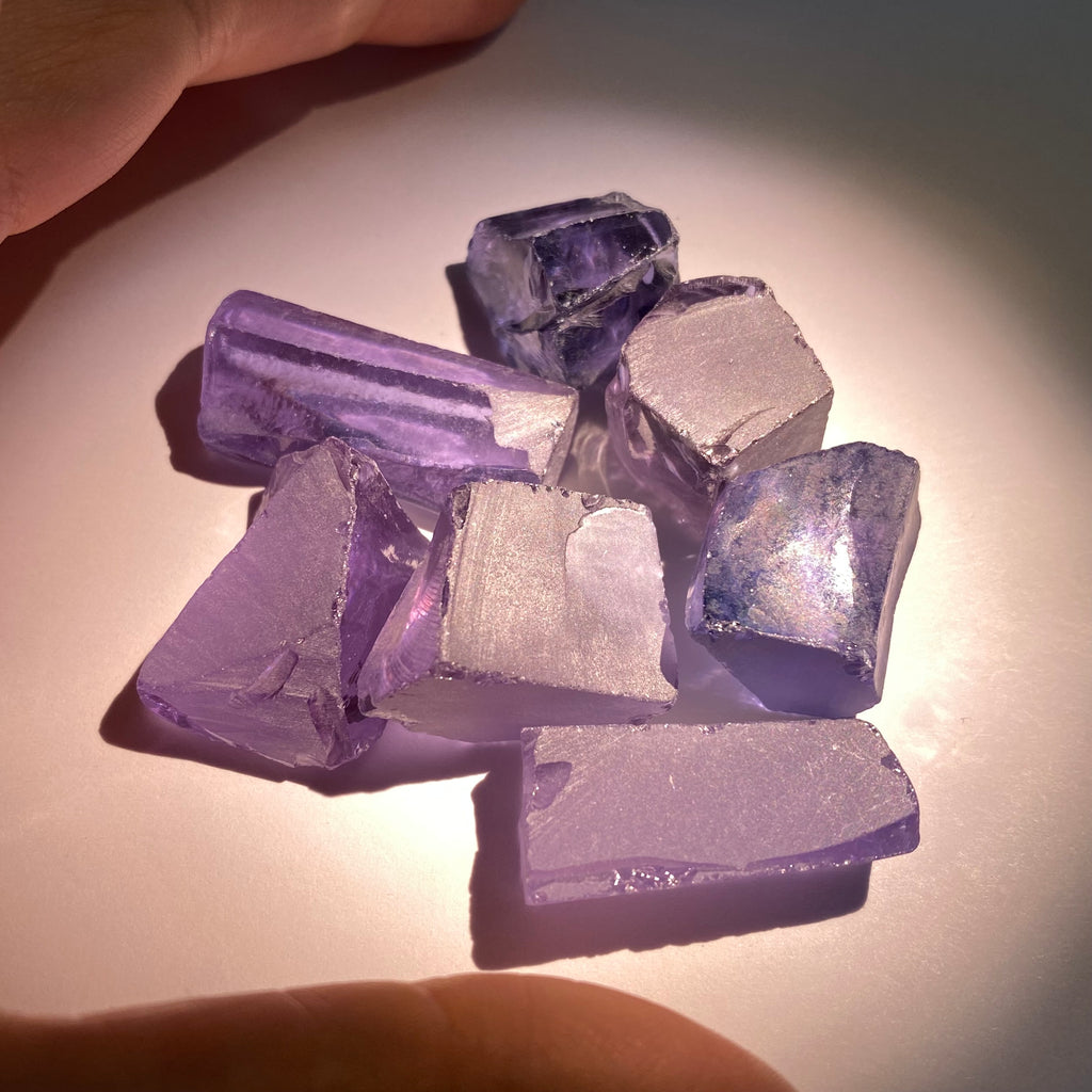 Color Shift Cubic Zirconia #4 Pink/Blue/Purple