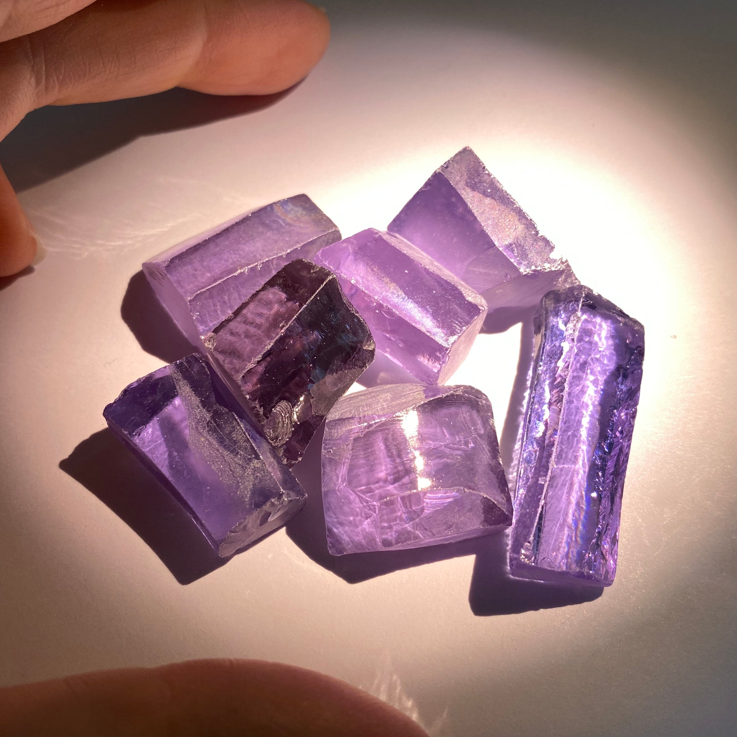 Color Shift Cubic Zirconia #4 Pink/Blue/Purple