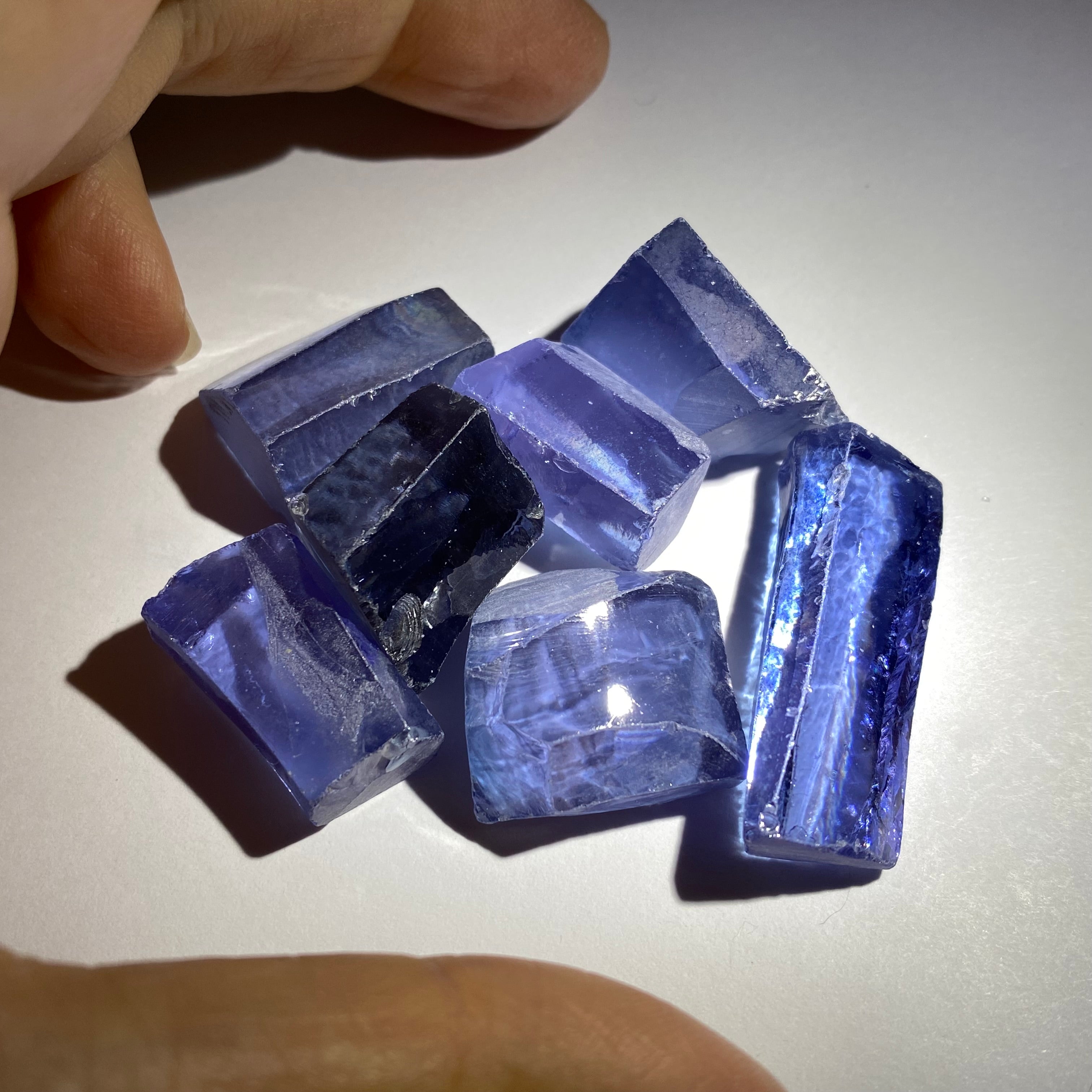 Color Shift Cubic Zirconia #4 Pink/Blue/Purple