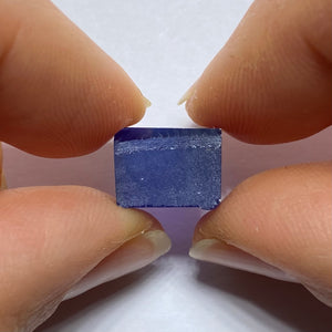 Pulled Czochralski Royal Blue Sapphire