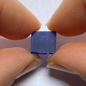 Pulled Czochralski Royal Blue Sapphire