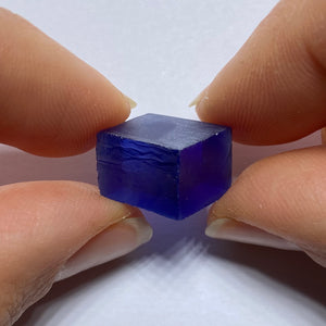 Pulled Czochralski Royal Blue Sapphire